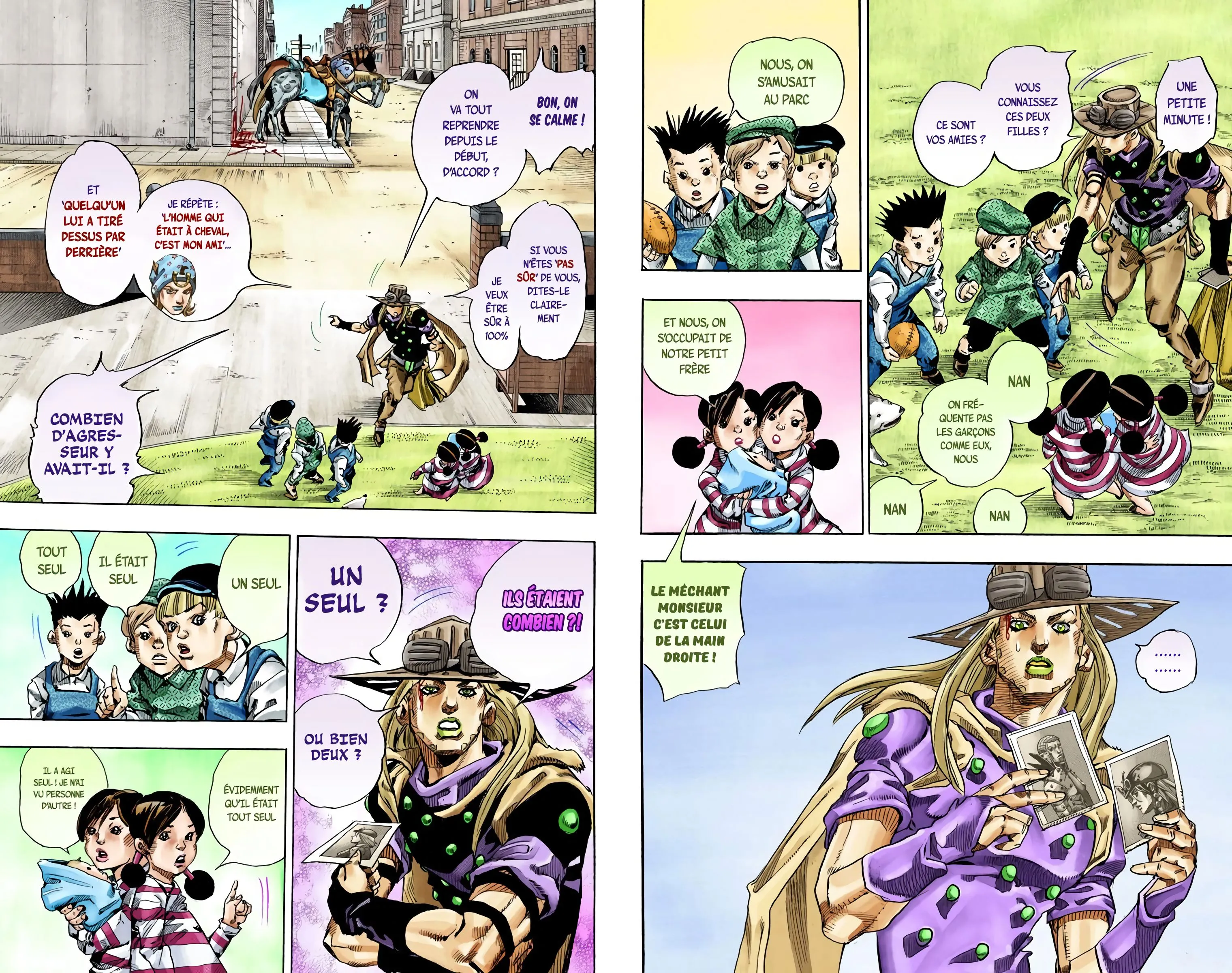 Read JoJo’s Bizarre Adventure Steel Ball Run FR Manga Online