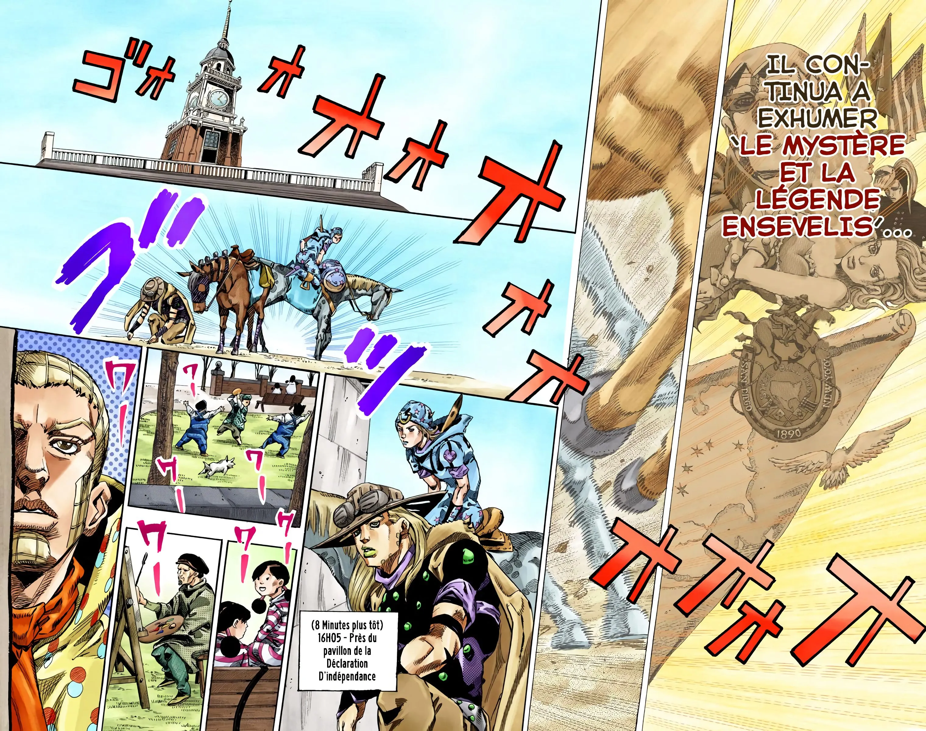 Read JoJo’s Bizarre Adventure Steel Ball Run FR Manga Online