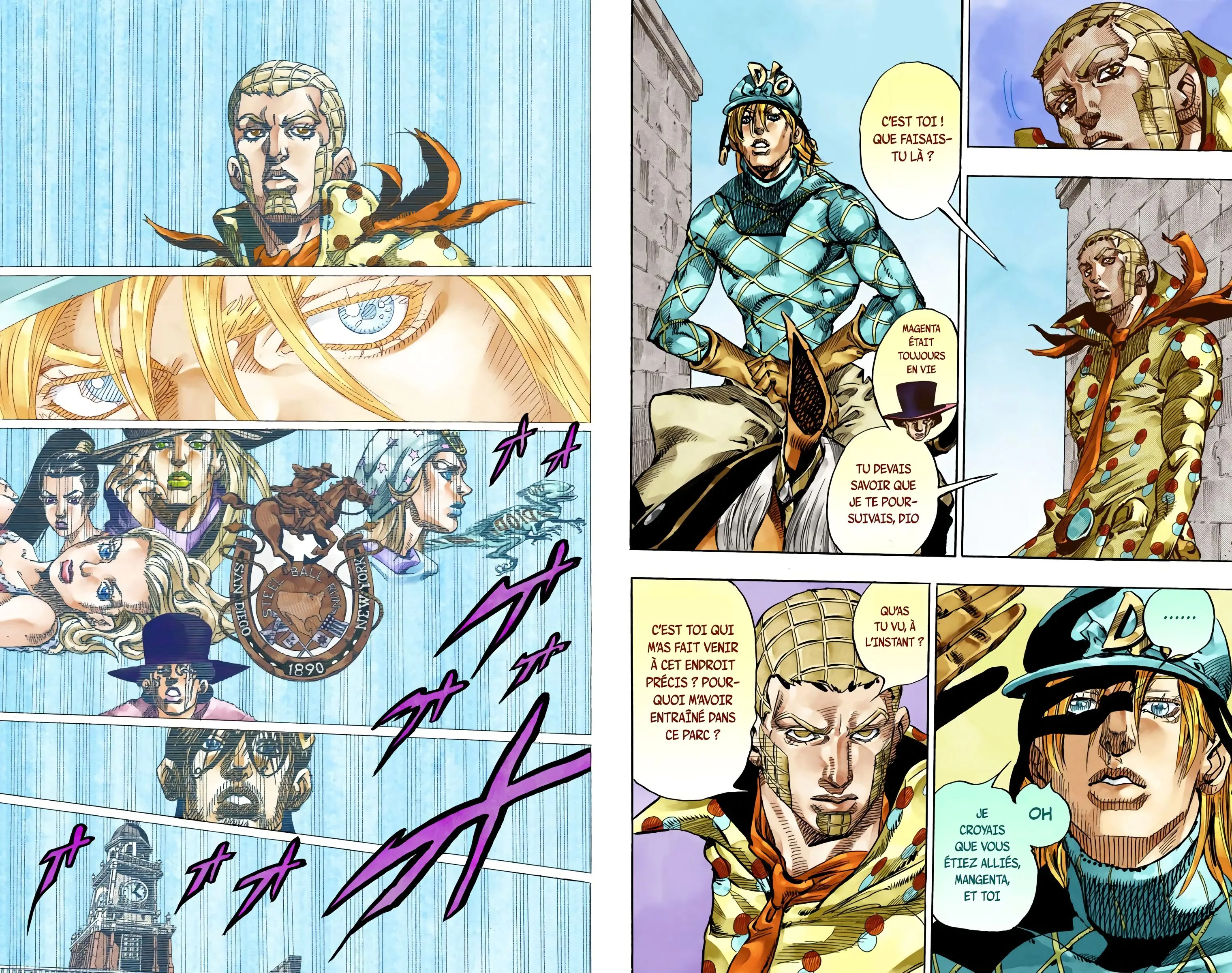 Read JoJo’s Bizarre Adventure Steel Ball Run FR Manga Online