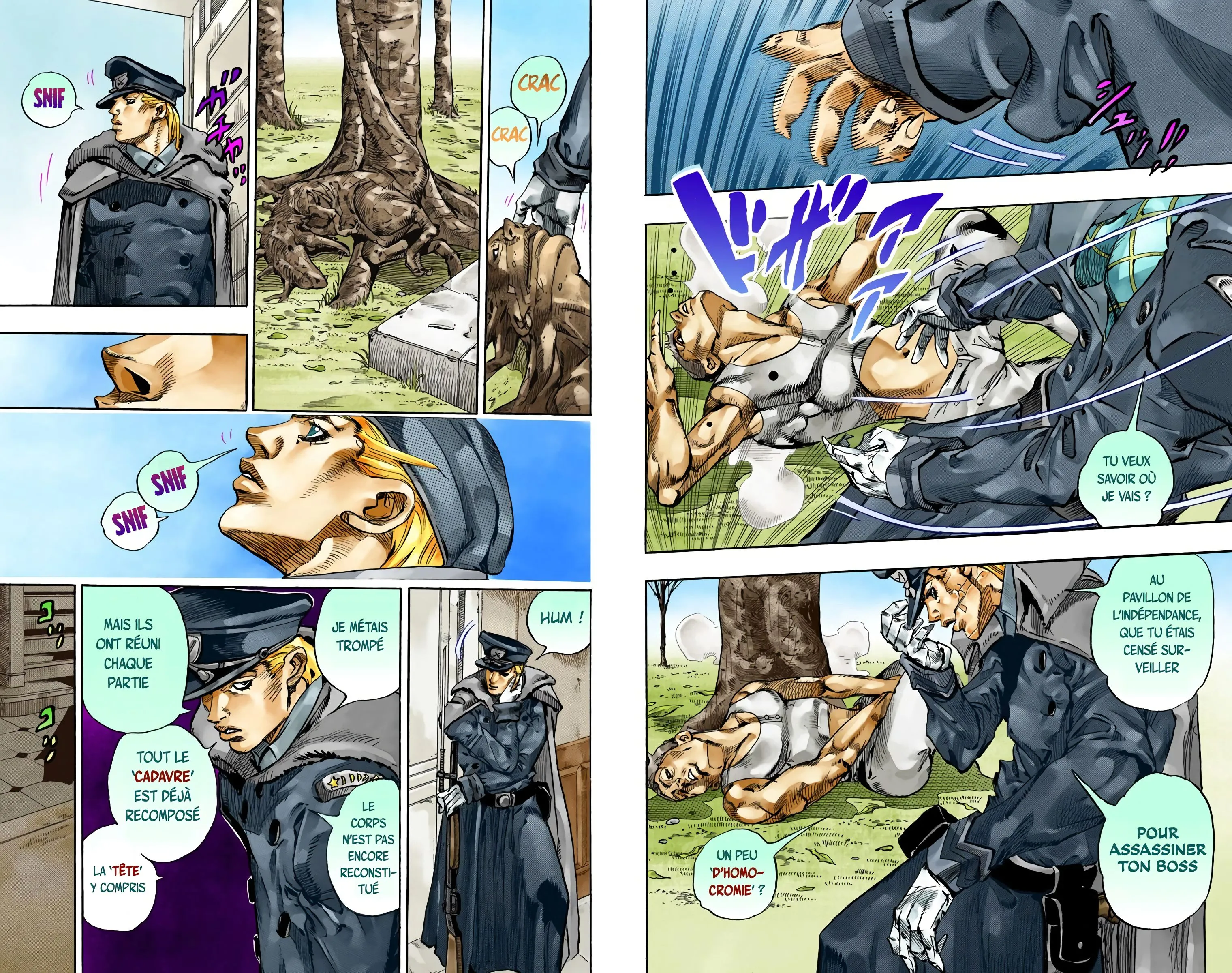 Read JoJo’s Bizarre Adventure Steel Ball Run FR Manga Online