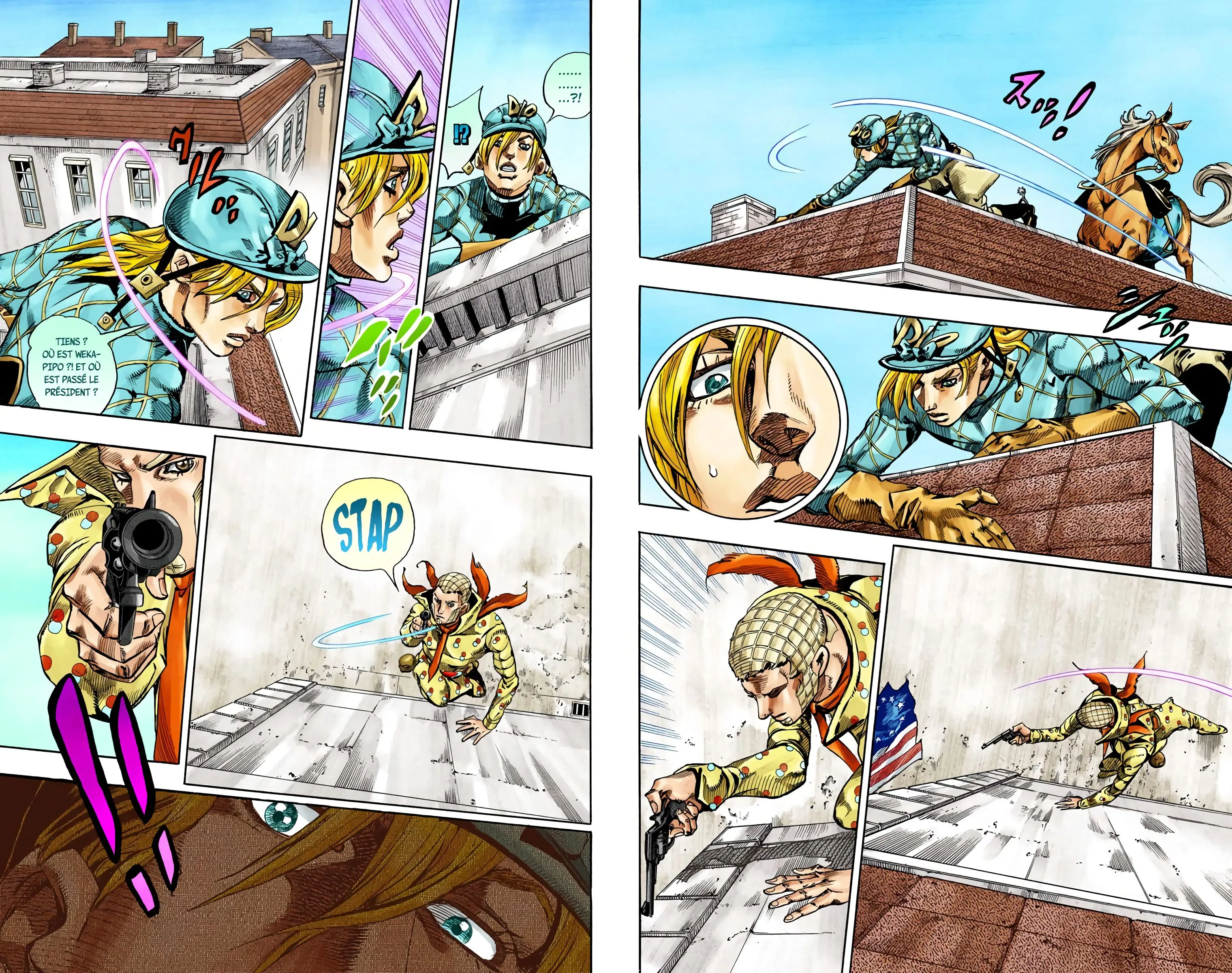 Read JoJo’s Bizarre Adventure Steel Ball Run FR Manga Online