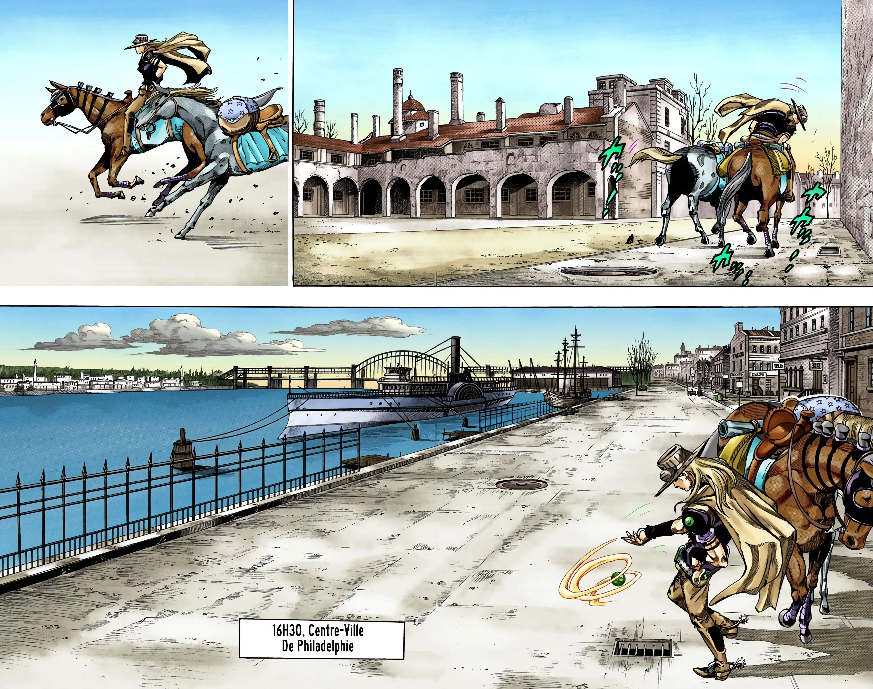 Read JoJo’s Bizarre Adventure Steel Ball Run FR Manga Online