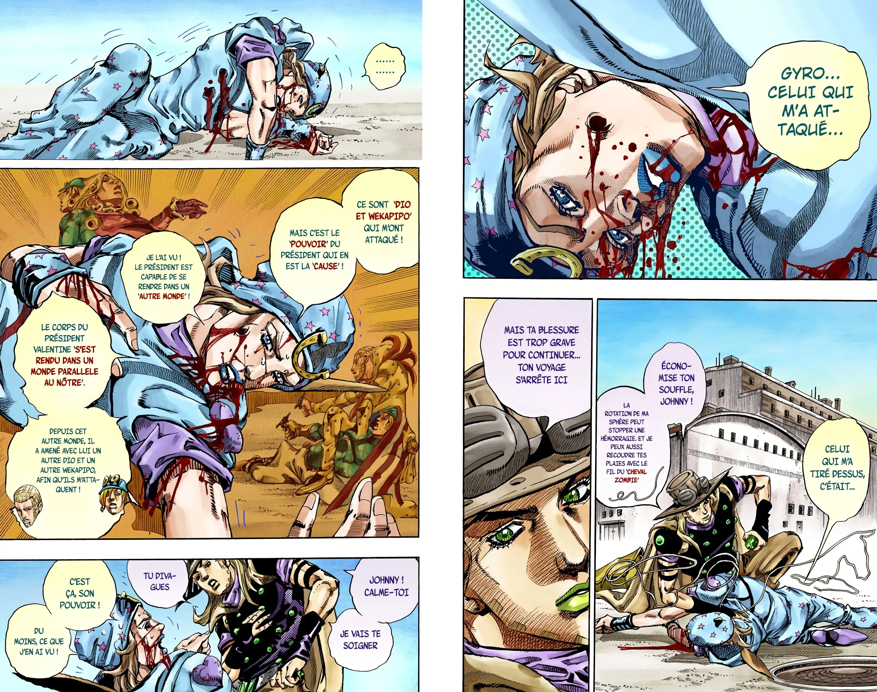 Read JoJo’s Bizarre Adventure Steel Ball Run FR Manga Online