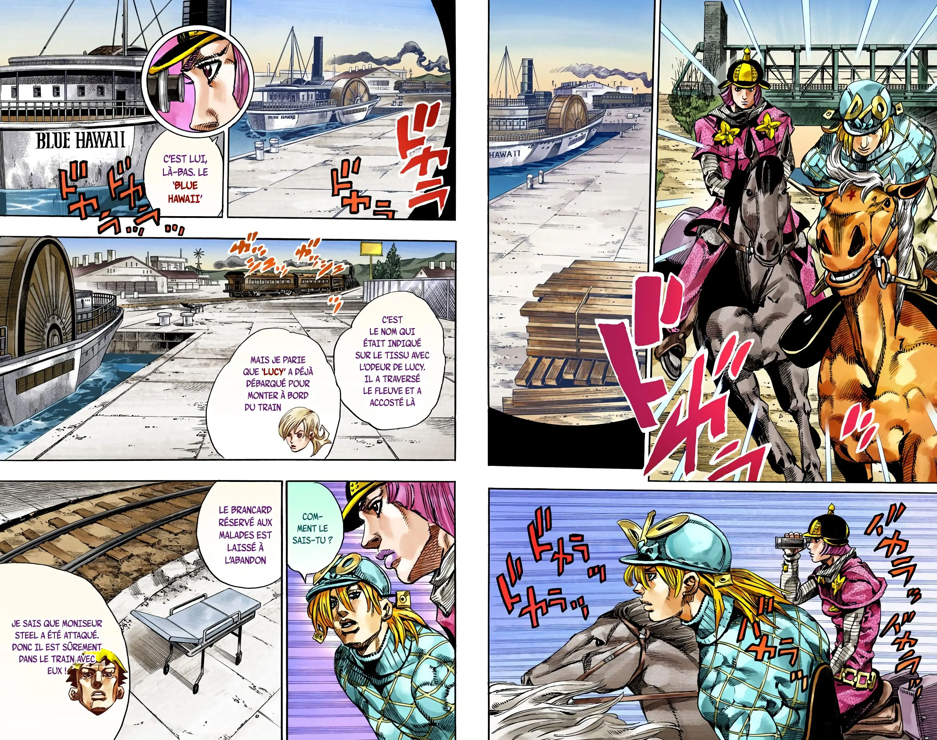 Read JoJo’s Bizarre Adventure Steel Ball Run FR Manga Online