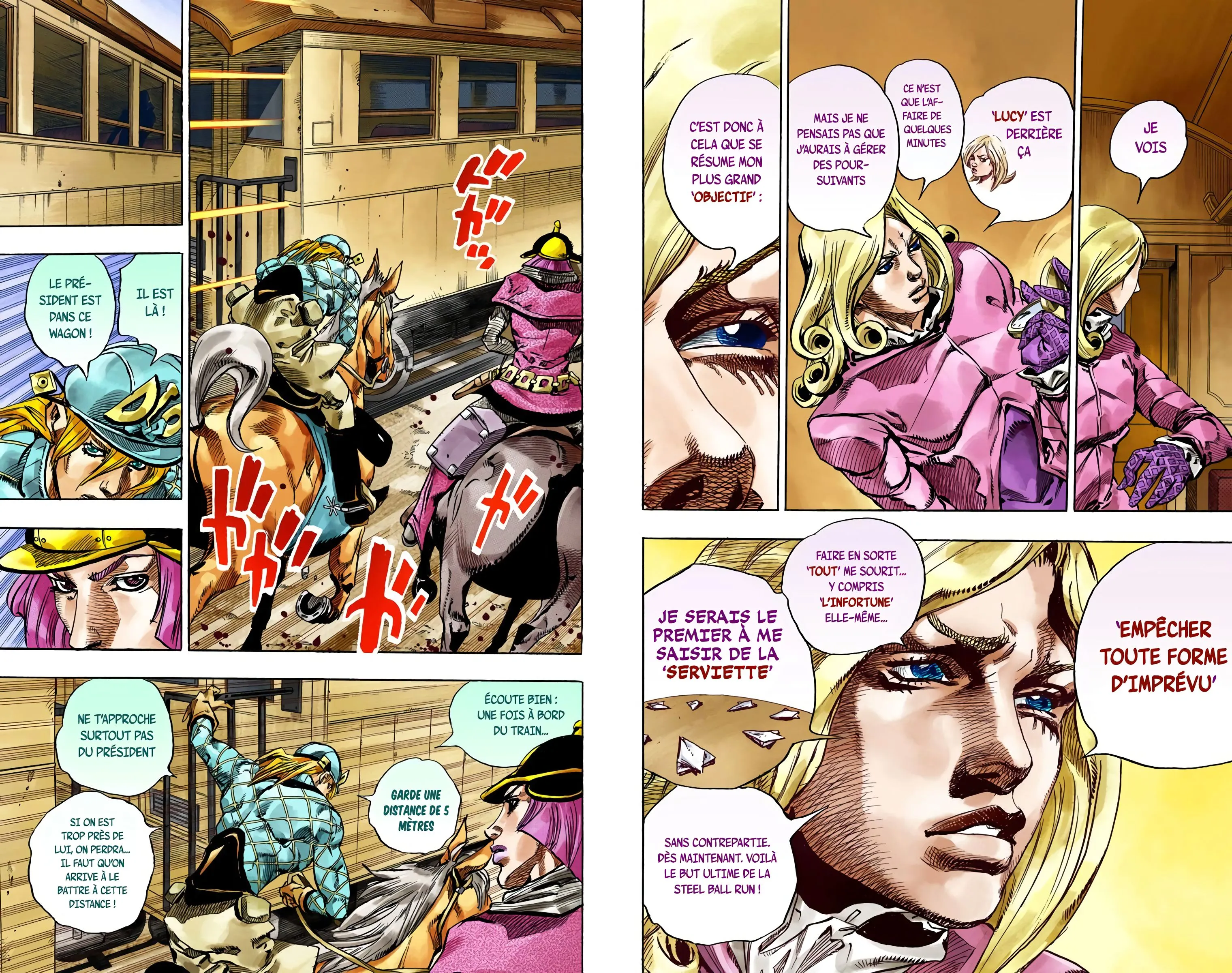 Read JoJo’s Bizarre Adventure Steel Ball Run FR Manga Online