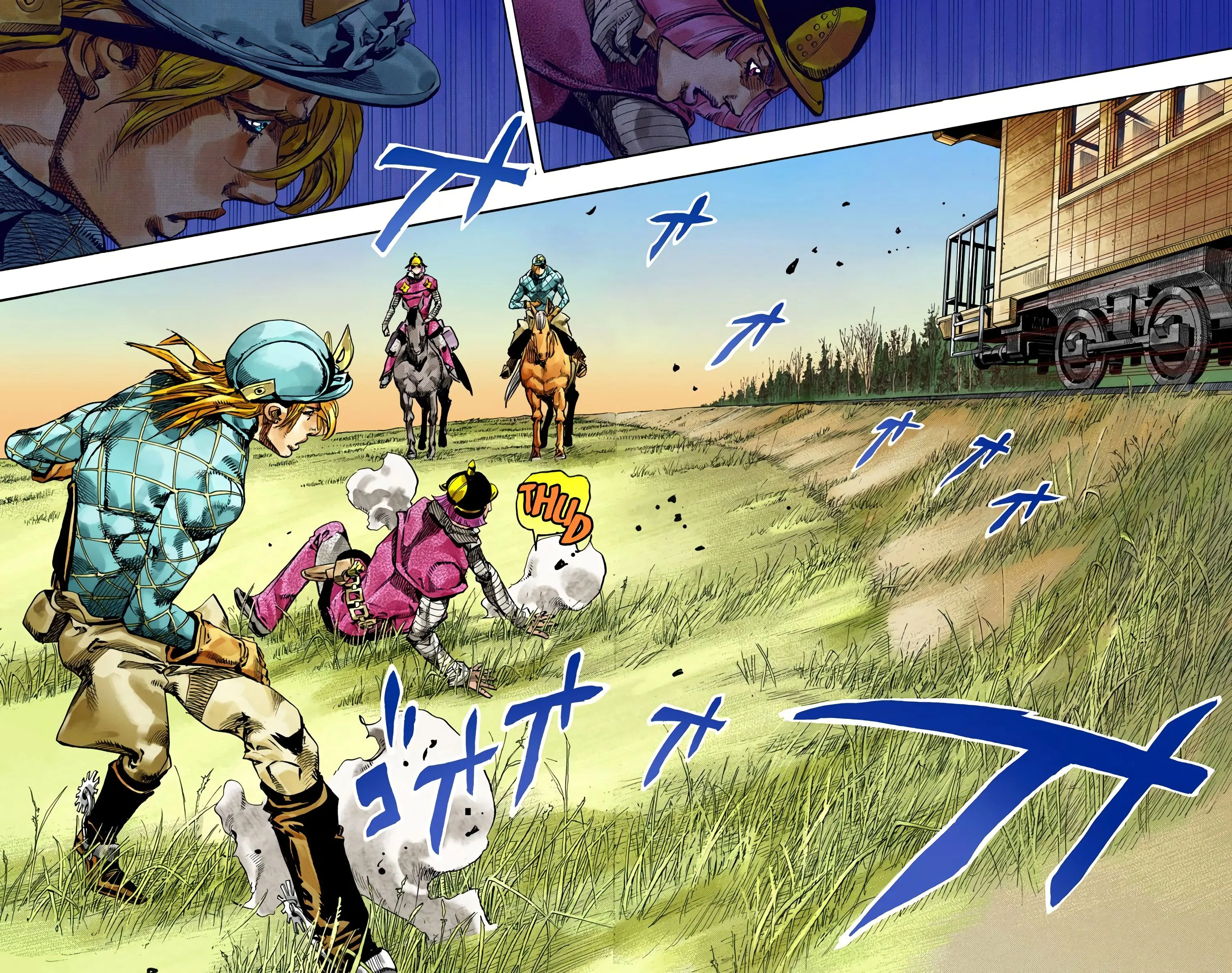 Read JoJo’s Bizarre Adventure Steel Ball Run FR Manga Online
