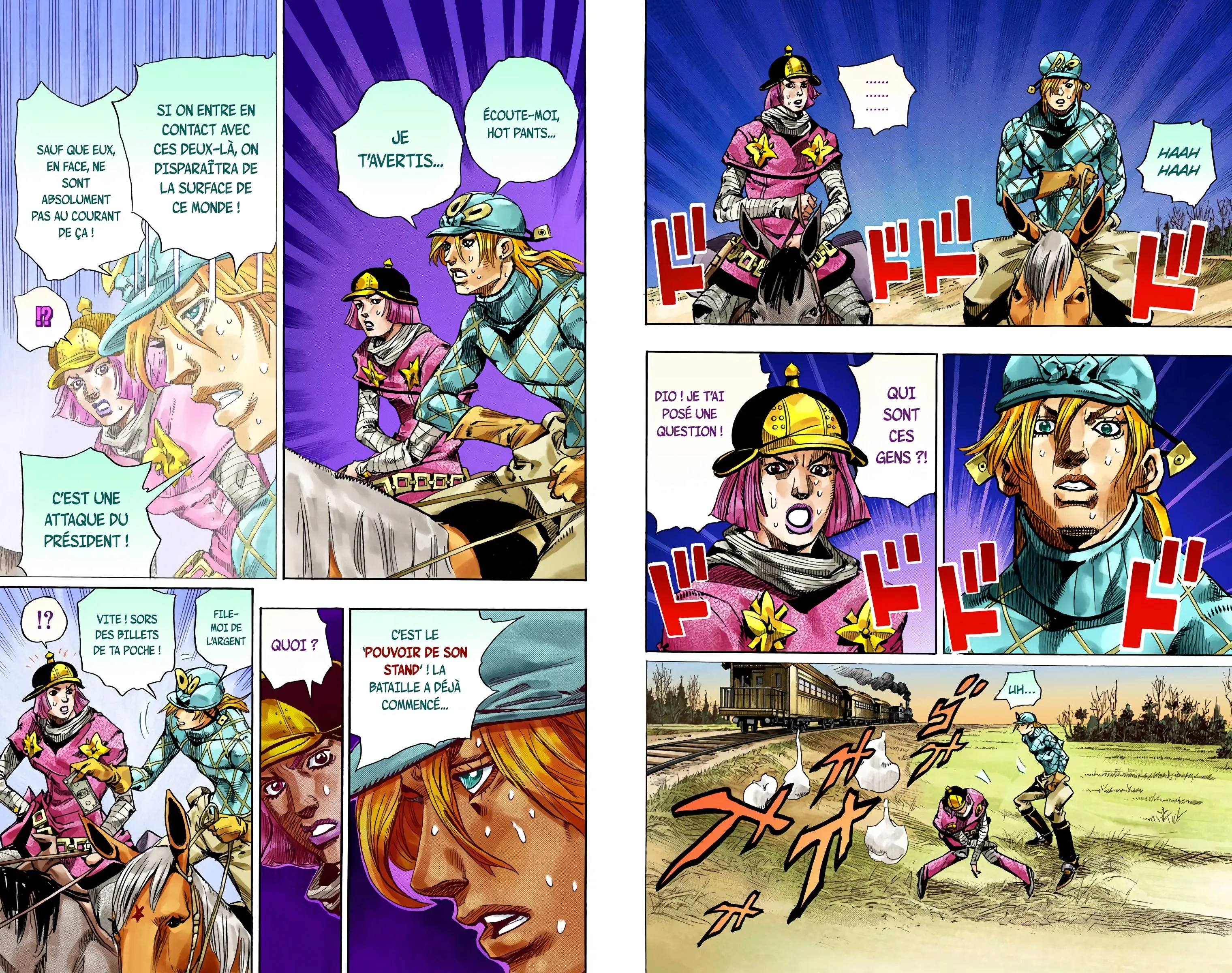 Read JoJo’s Bizarre Adventure Steel Ball Run FR Manga Online