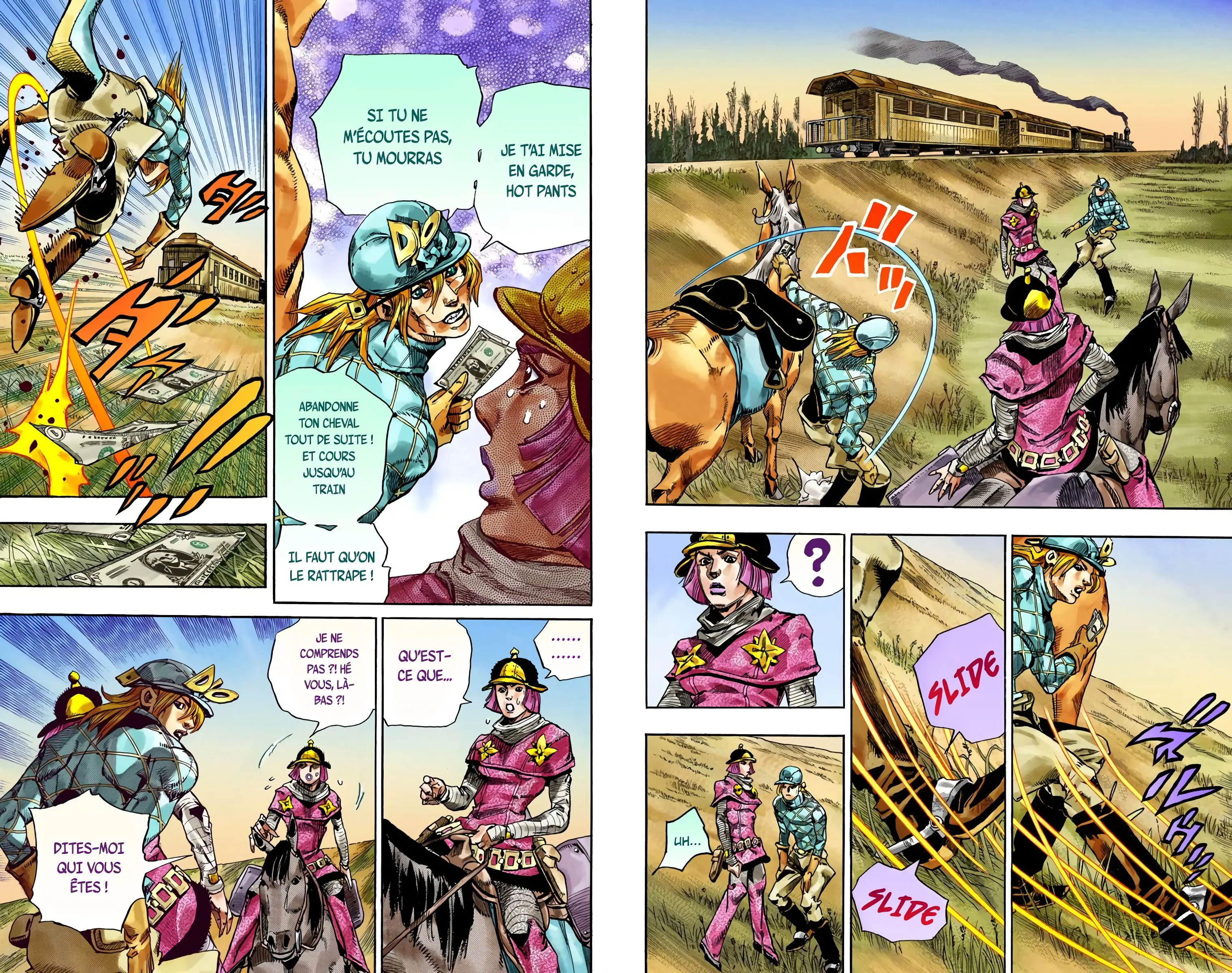 Read JoJo’s Bizarre Adventure Steel Ball Run FR Manga Online