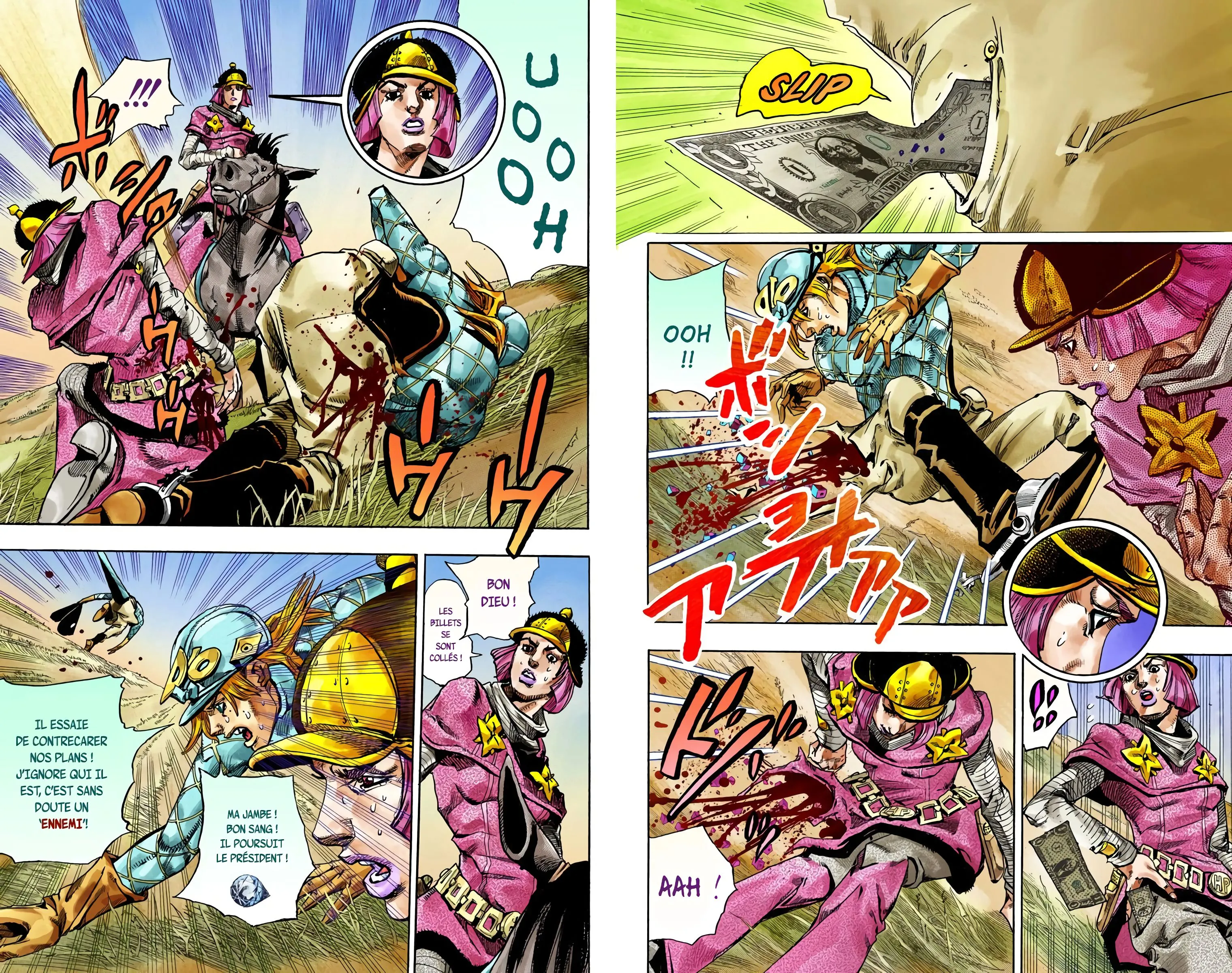 Read JoJo’s Bizarre Adventure Steel Ball Run FR Manga Online