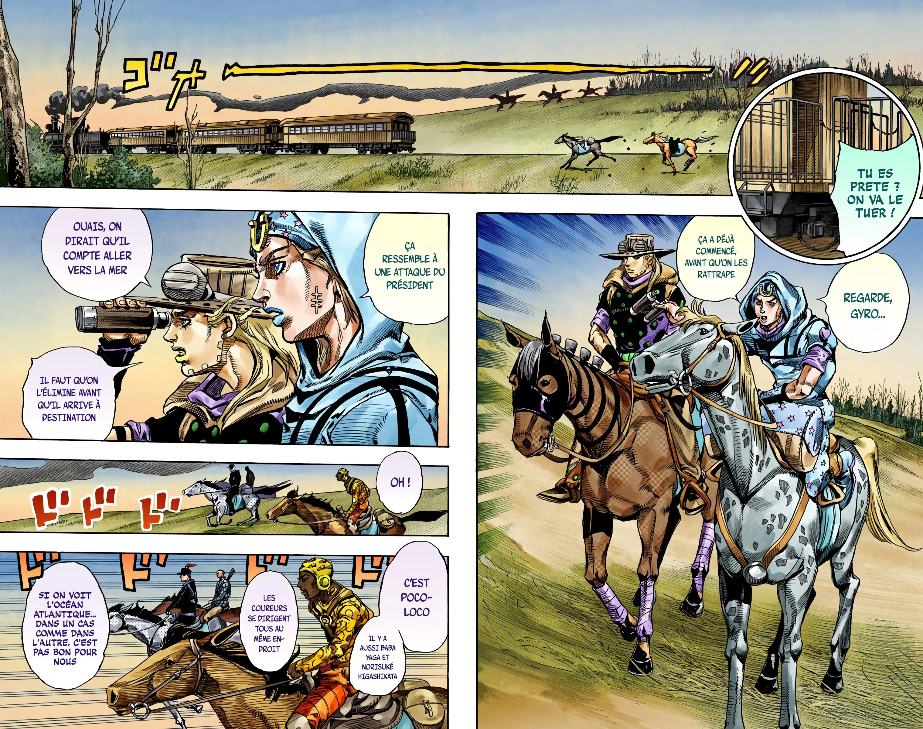 Read JoJo’s Bizarre Adventure Steel Ball Run FR Manga Online