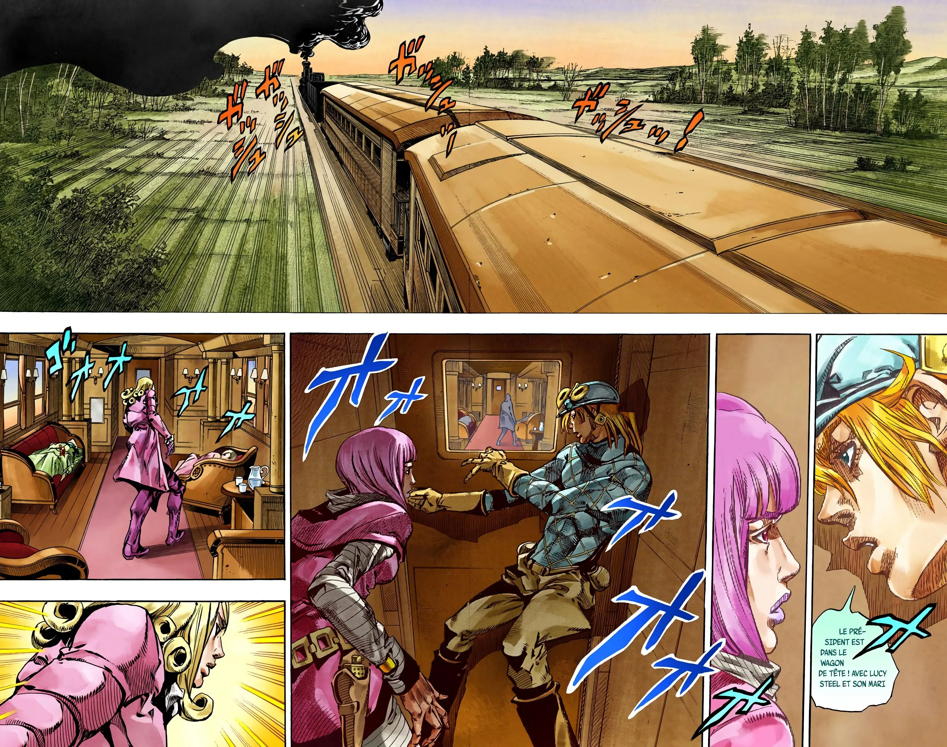 Read JoJo’s Bizarre Adventure Steel Ball Run FR Manga Online
