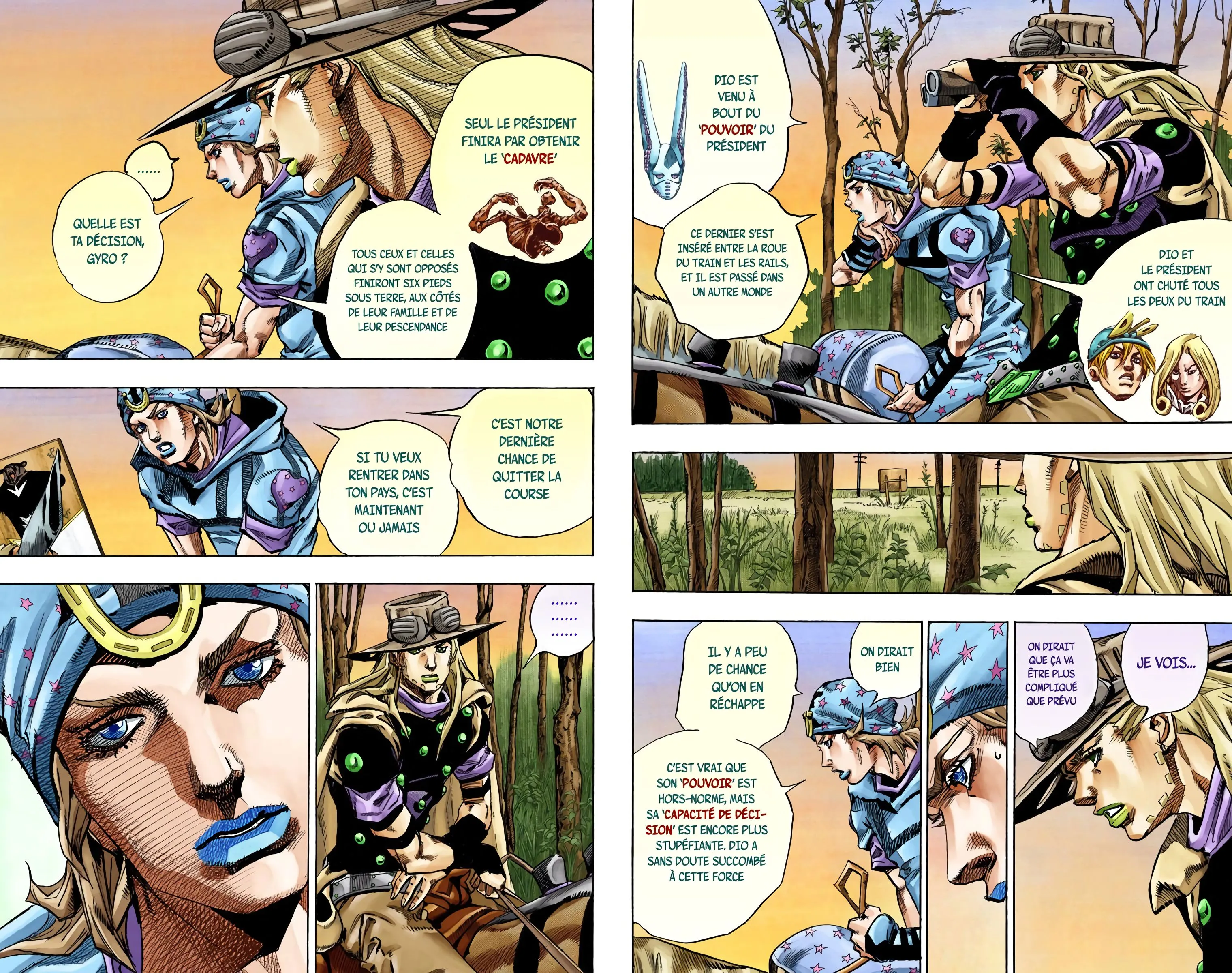 Read JoJo’s Bizarre Adventure Steel Ball Run FR Manga Online
