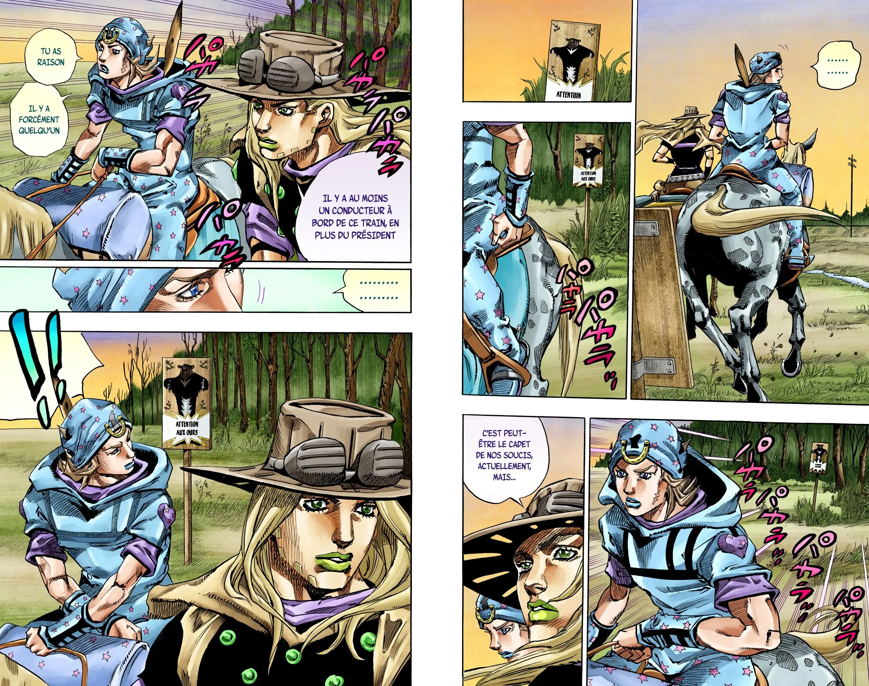 Read JoJo’s Bizarre Adventure Steel Ball Run FR Manga Online