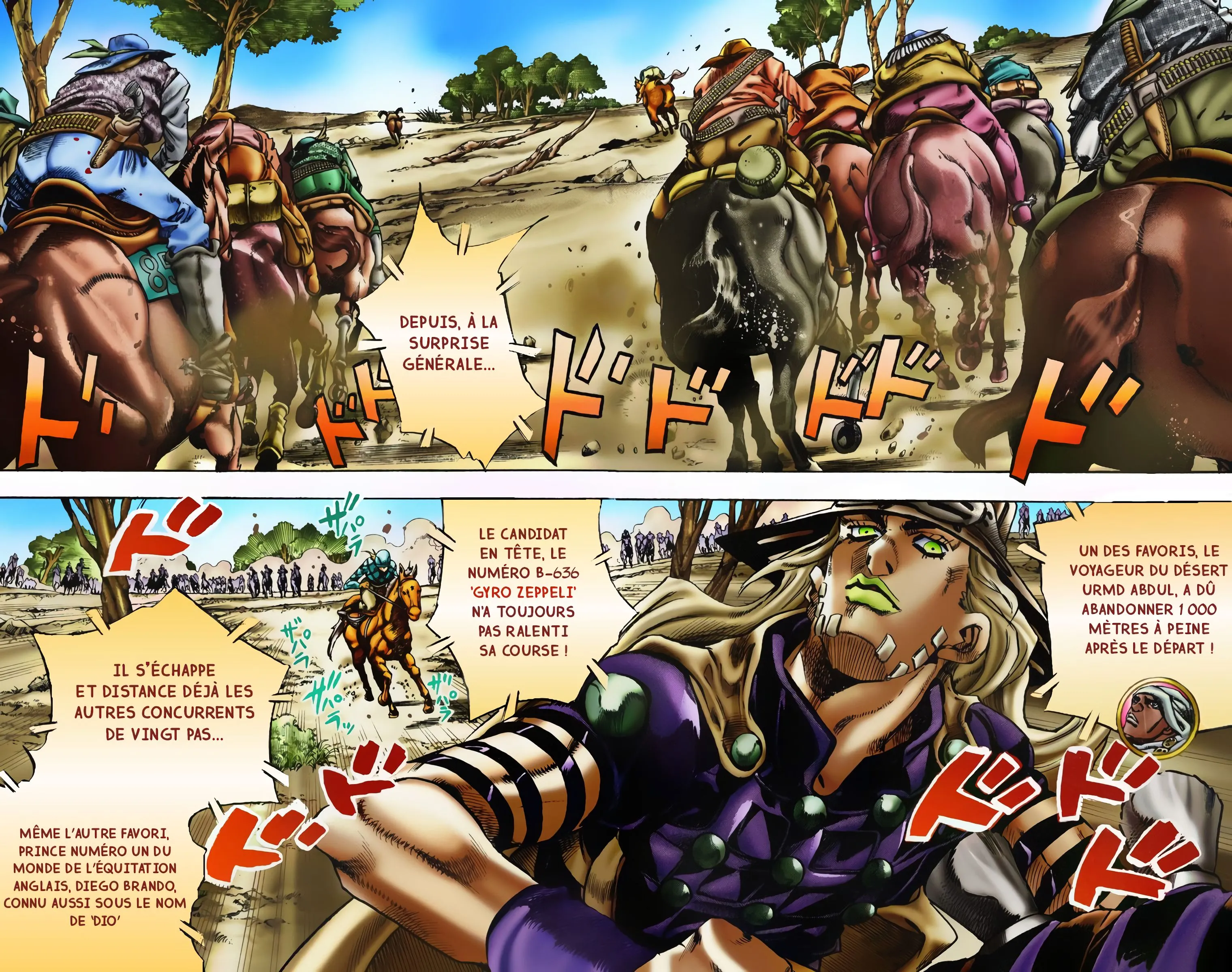 Read JoJo’s Bizarre Adventure Steel Ball Run FR Manga Online