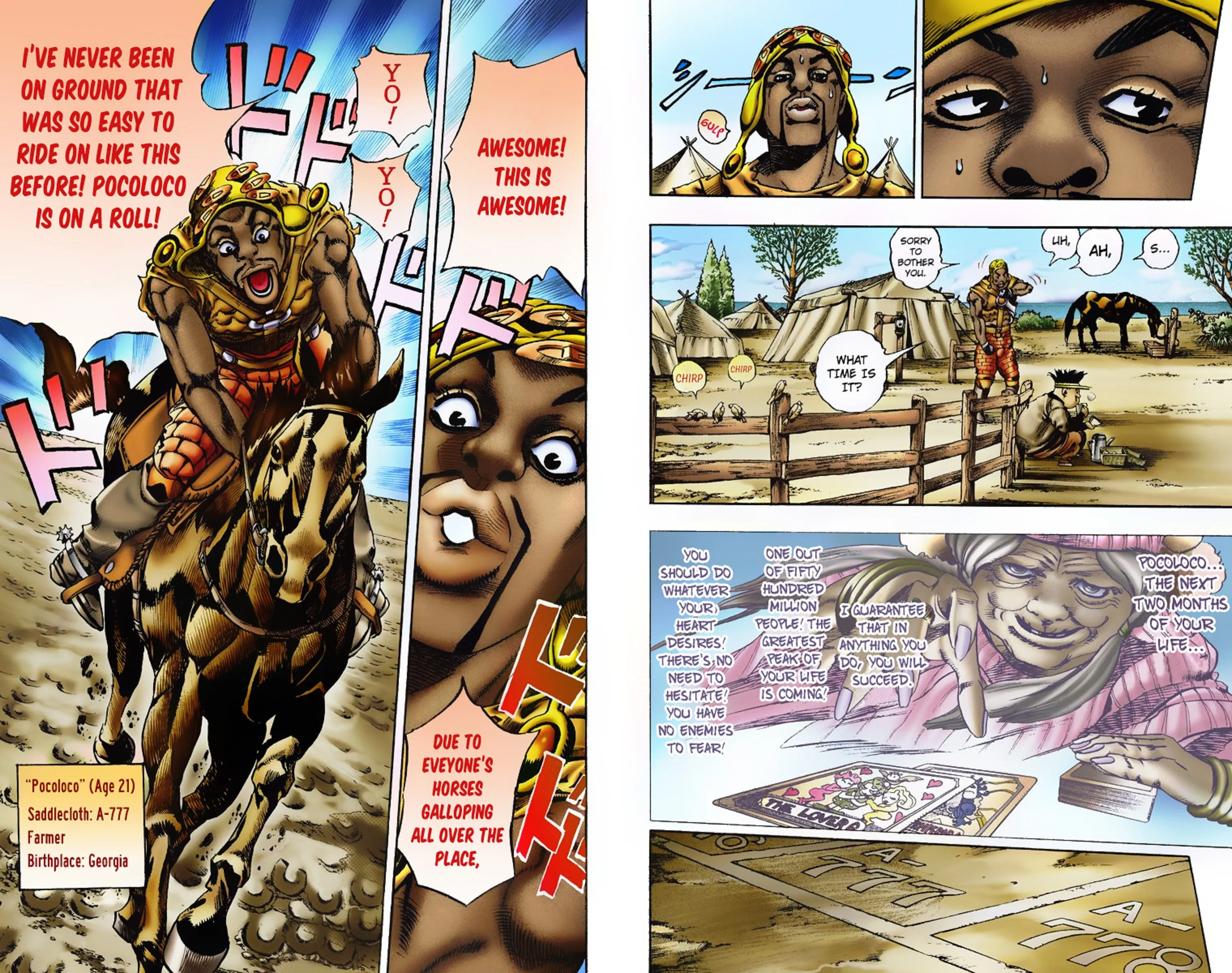 Read JoJo’s Bizarre Adventure Steel Ball Run FR Manga Online