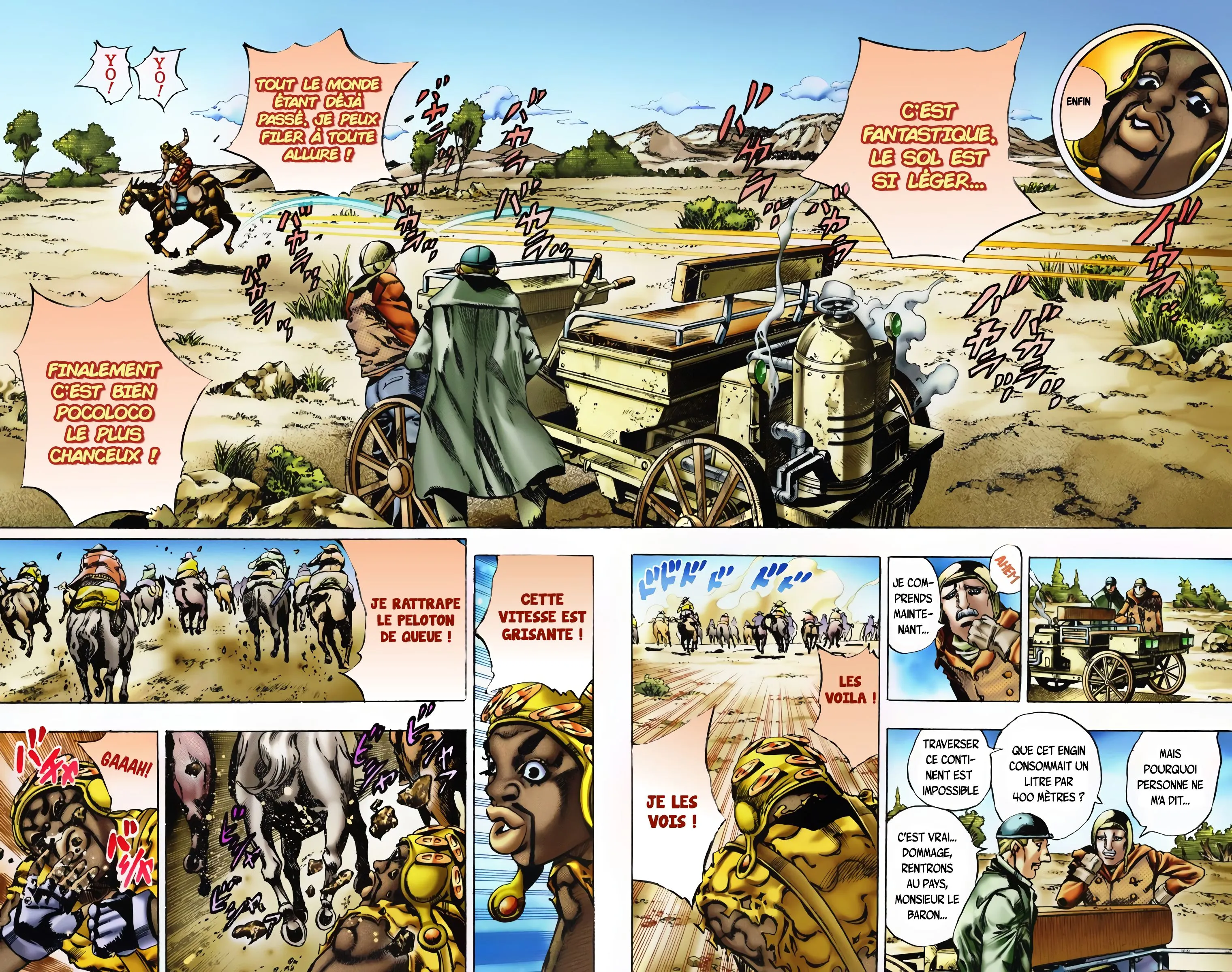 Read JoJo’s Bizarre Adventure Steel Ball Run FR Manga Online