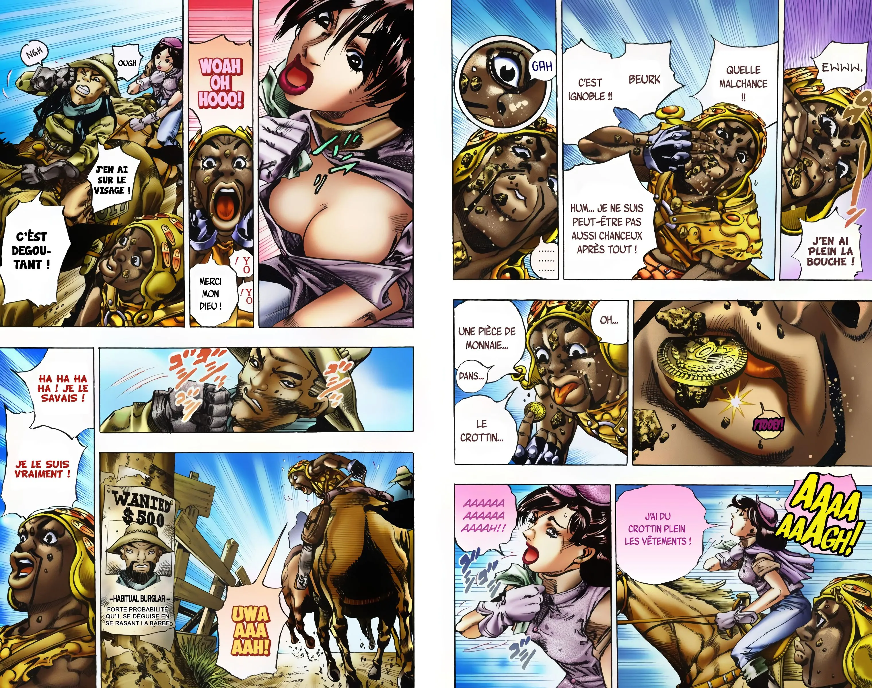 Read JoJo’s Bizarre Adventure Steel Ball Run FR Manga Online