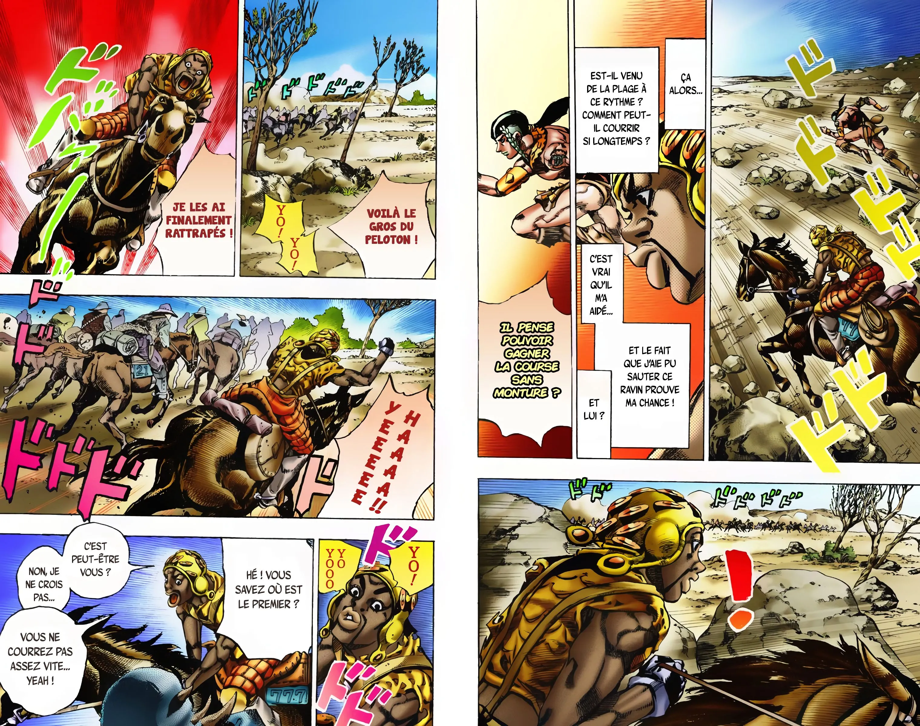 Read JoJo’s Bizarre Adventure Steel Ball Run FR Manga Online