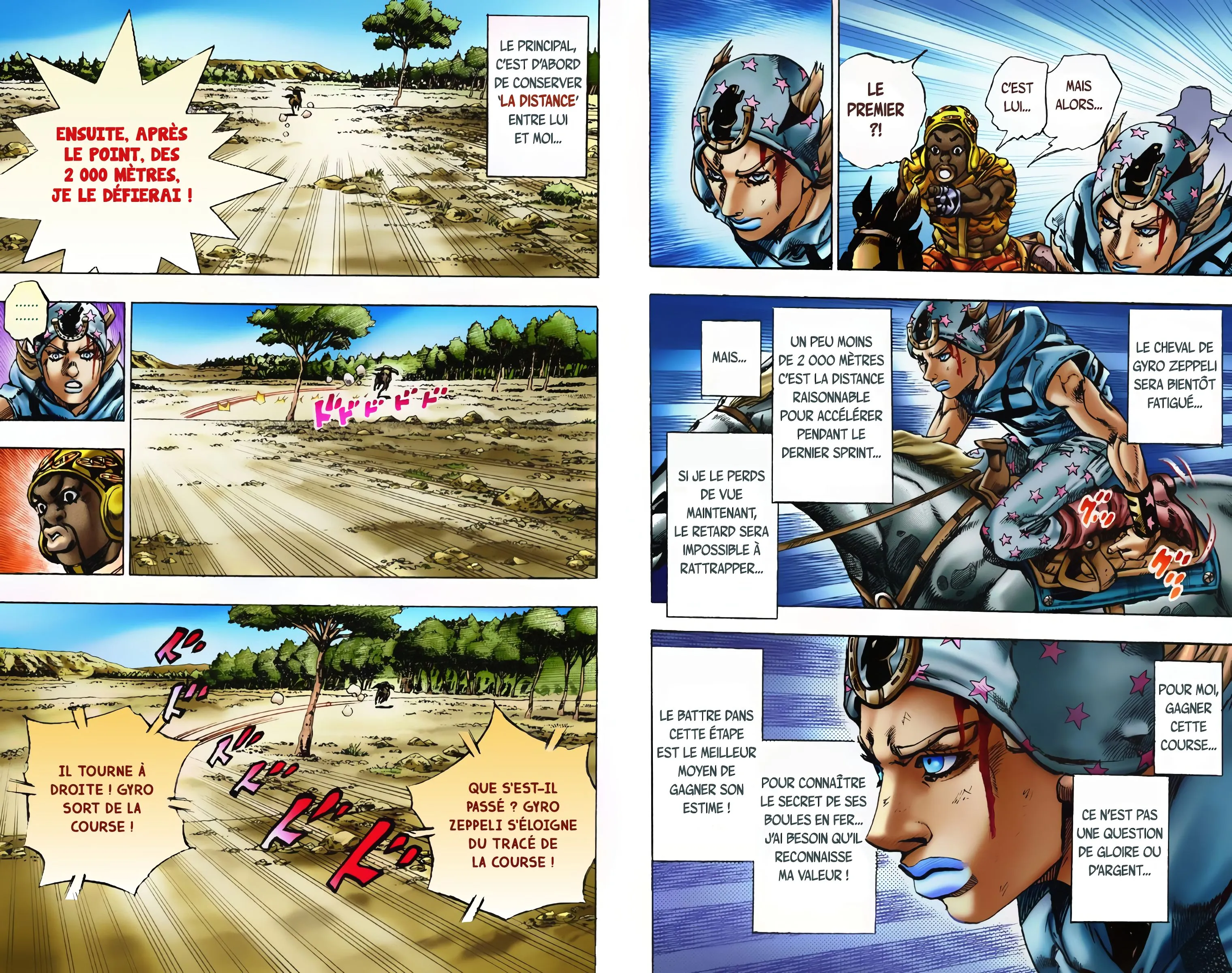 Read JoJo’s Bizarre Adventure Steel Ball Run FR Manga Online