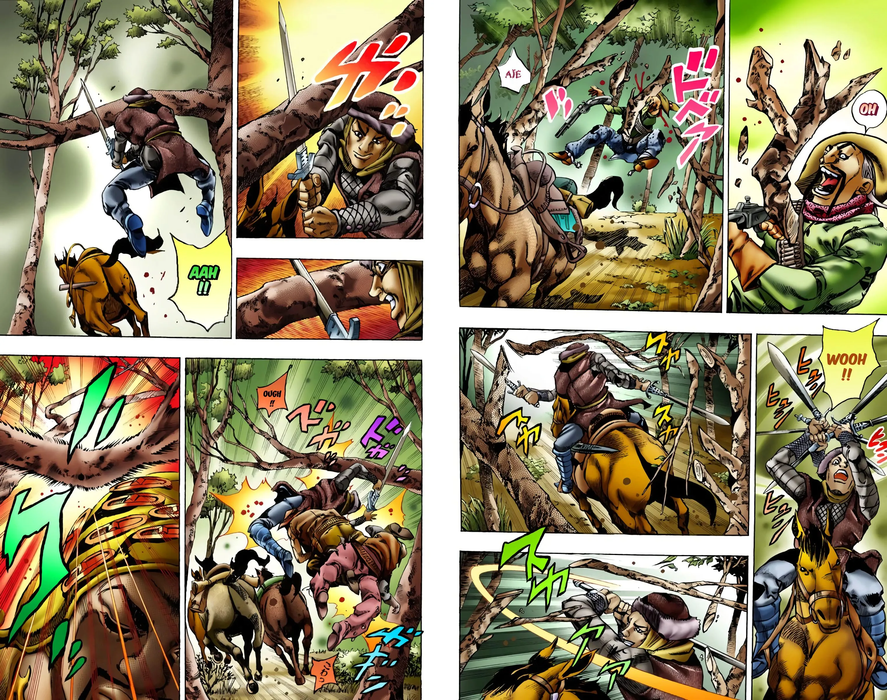 Read JoJo’s Bizarre Adventure Steel Ball Run FR Manga Online