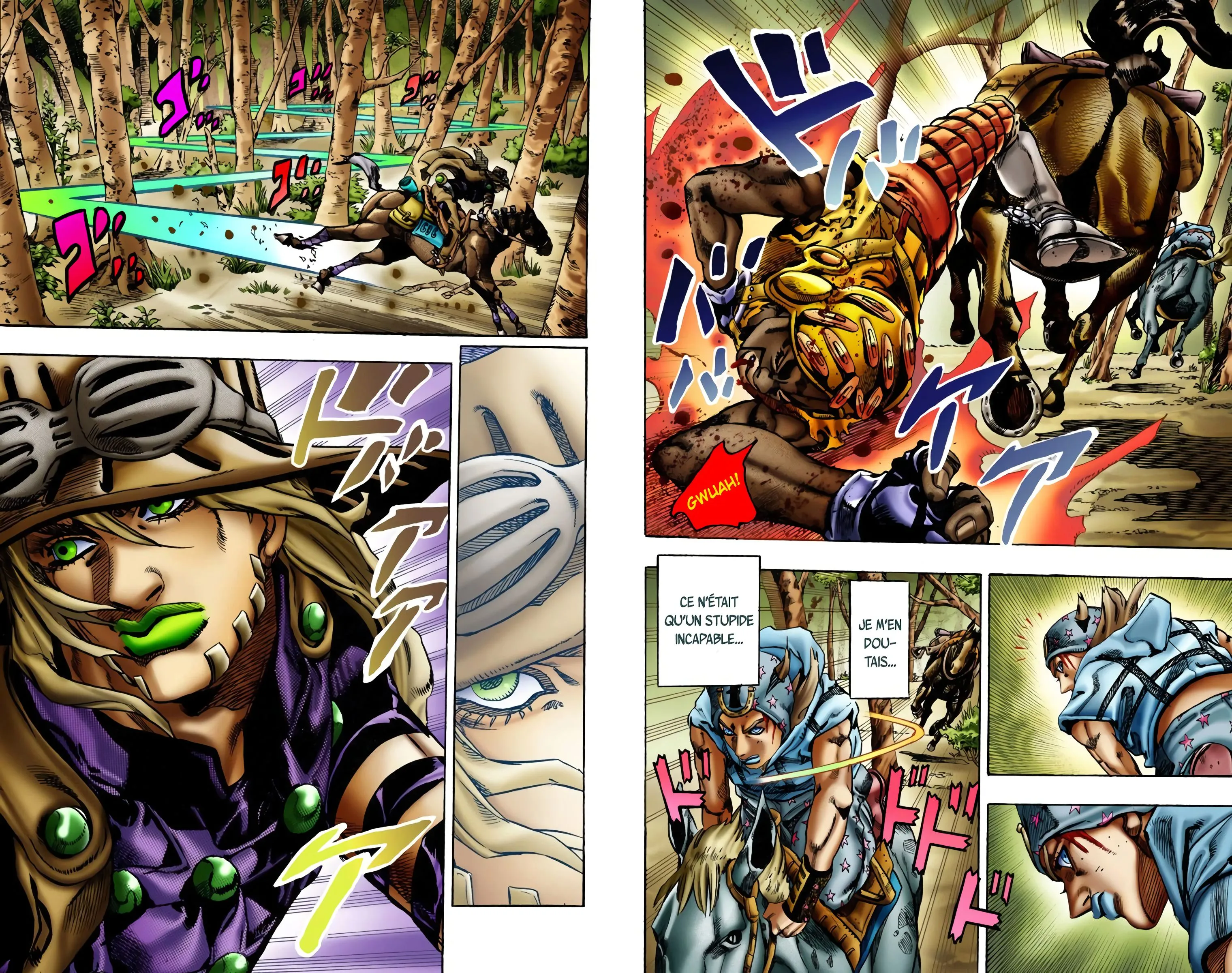 Read JoJo’s Bizarre Adventure Steel Ball Run FR Manga Online
