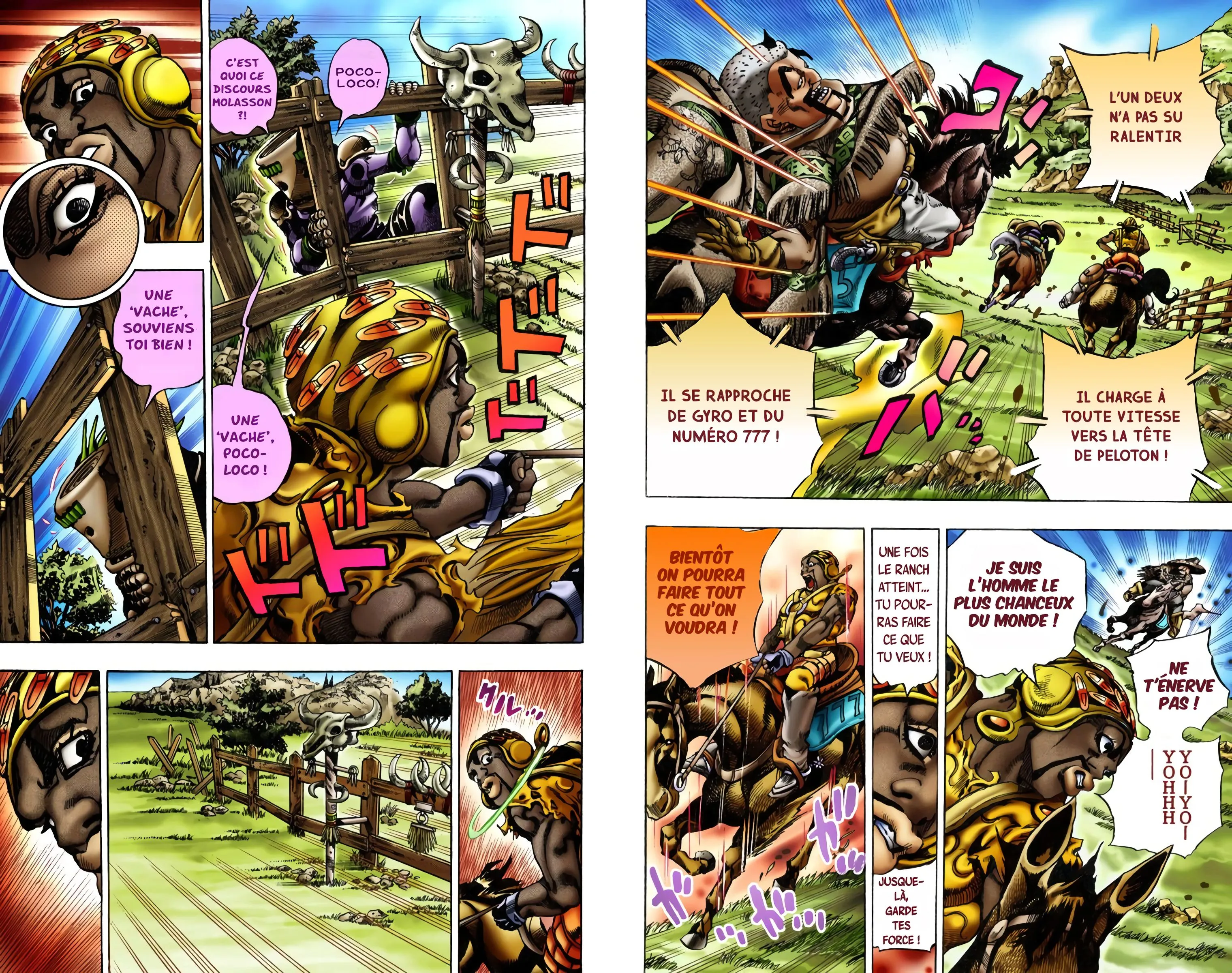 Read JoJo’s Bizarre Adventure Steel Ball Run FR Manga Online