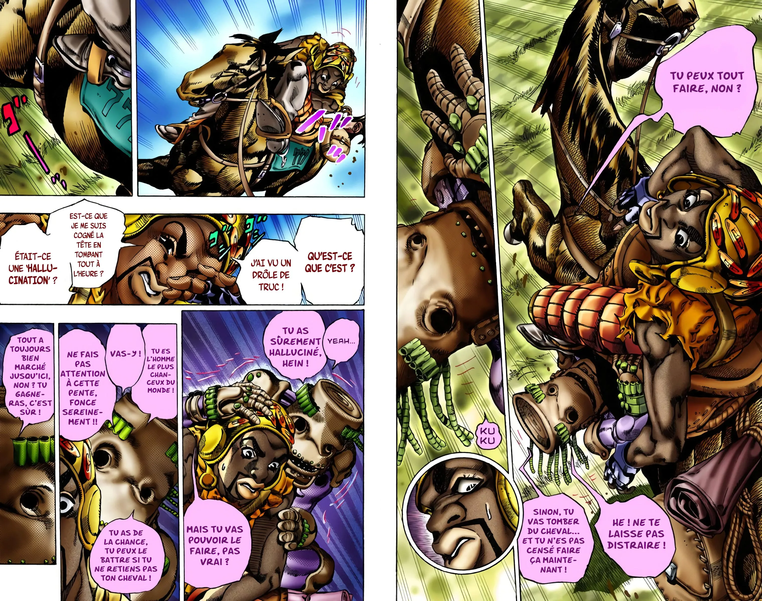 Read JoJo’s Bizarre Adventure Steel Ball Run FR Manga Online