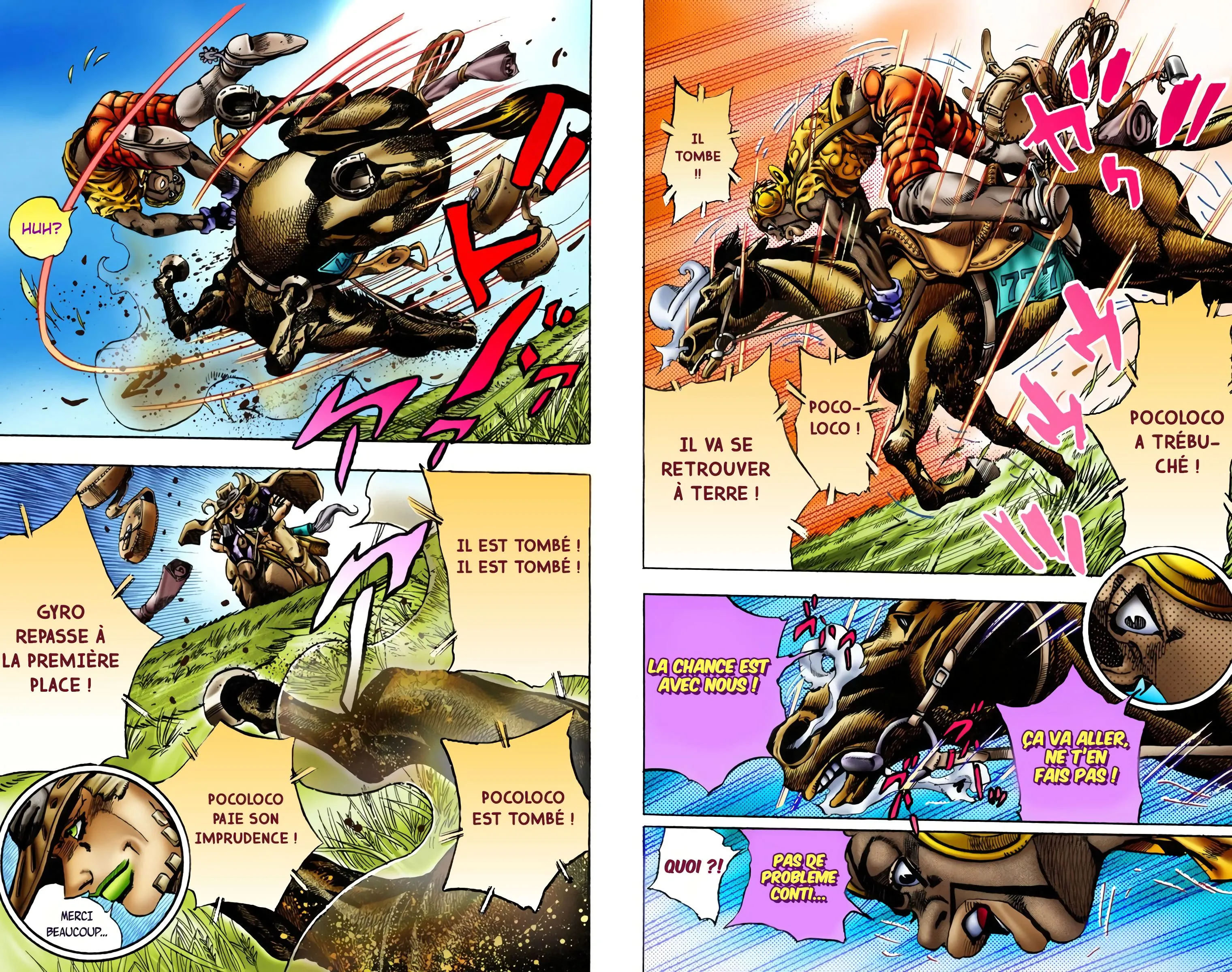 Read JoJo’s Bizarre Adventure Steel Ball Run FR Manga Online