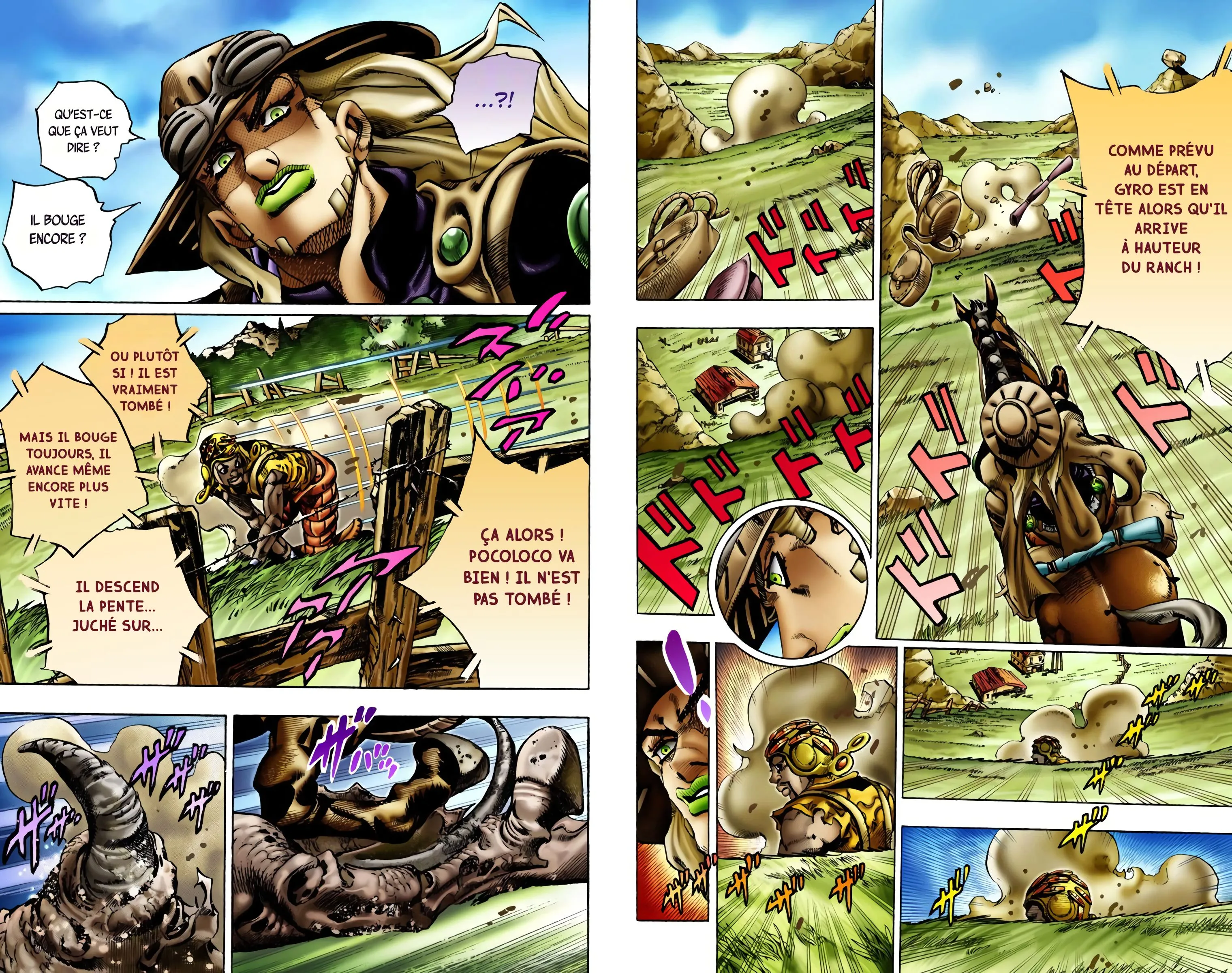 Read JoJo’s Bizarre Adventure Steel Ball Run FR Manga Online