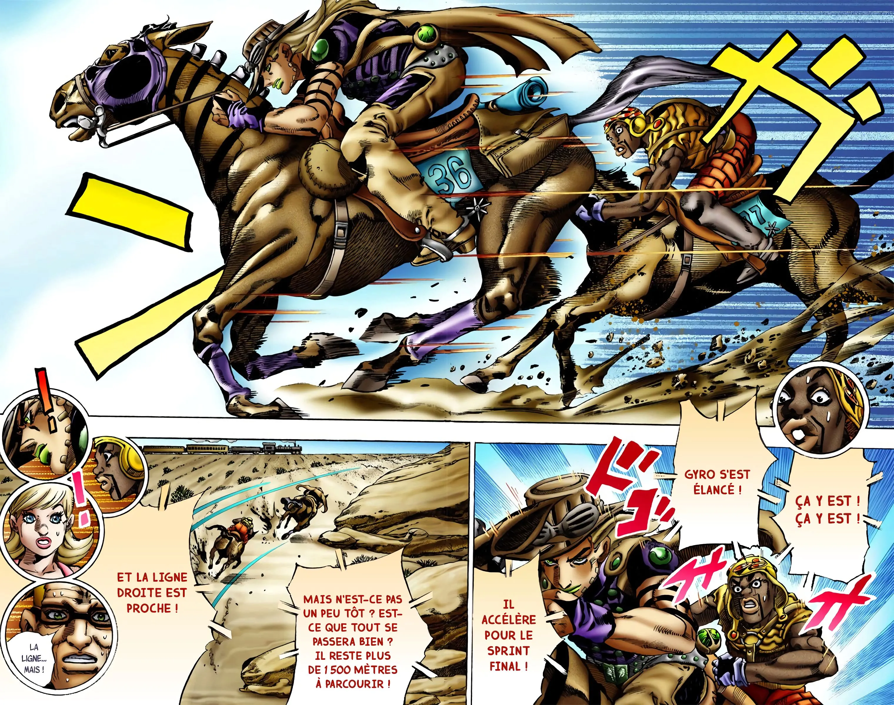 Read JoJo’s Bizarre Adventure Steel Ball Run FR Manga Online