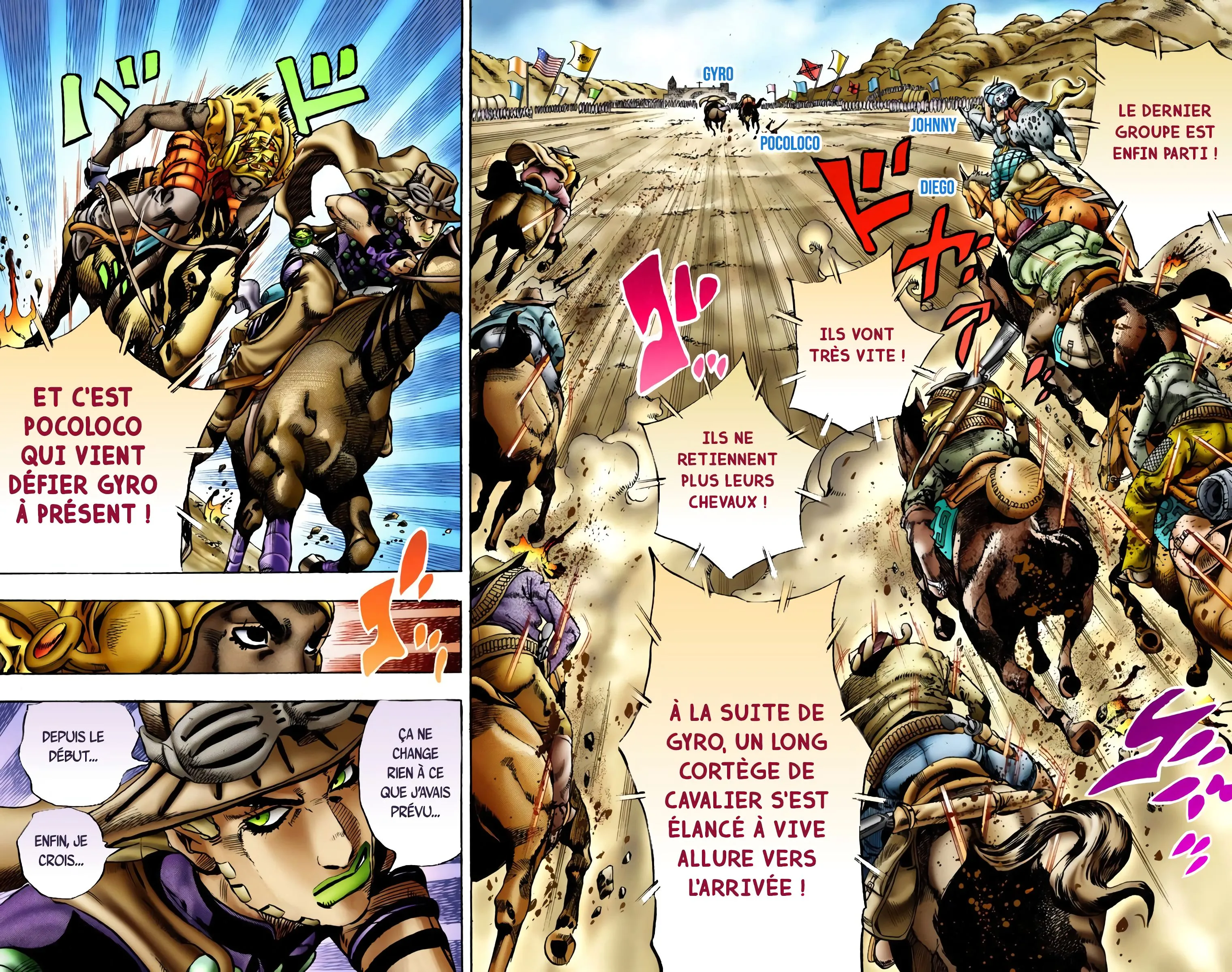 Read JoJo’s Bizarre Adventure Steel Ball Run FR Manga Online