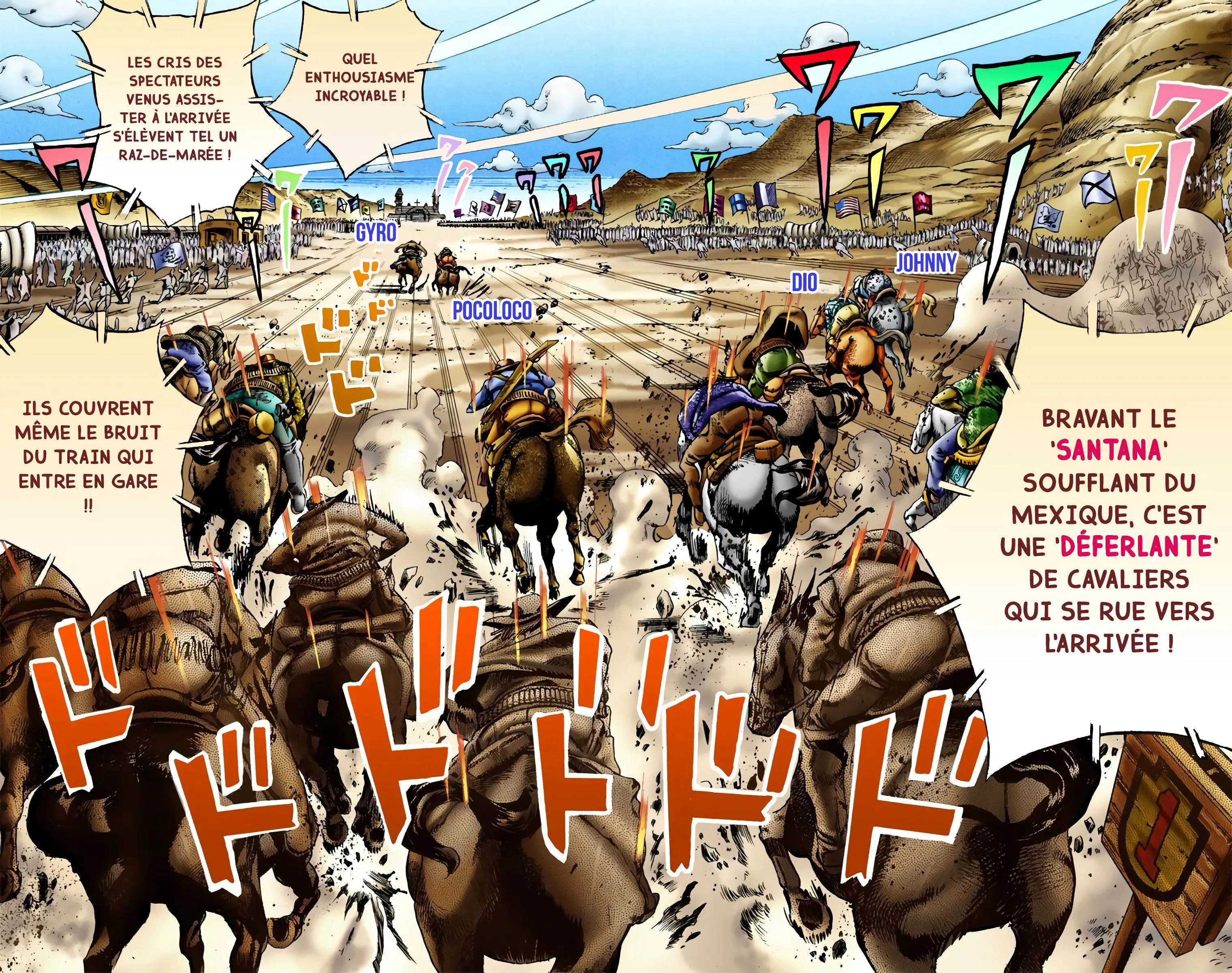 Read JoJo’s Bizarre Adventure Steel Ball Run FR Manga Online