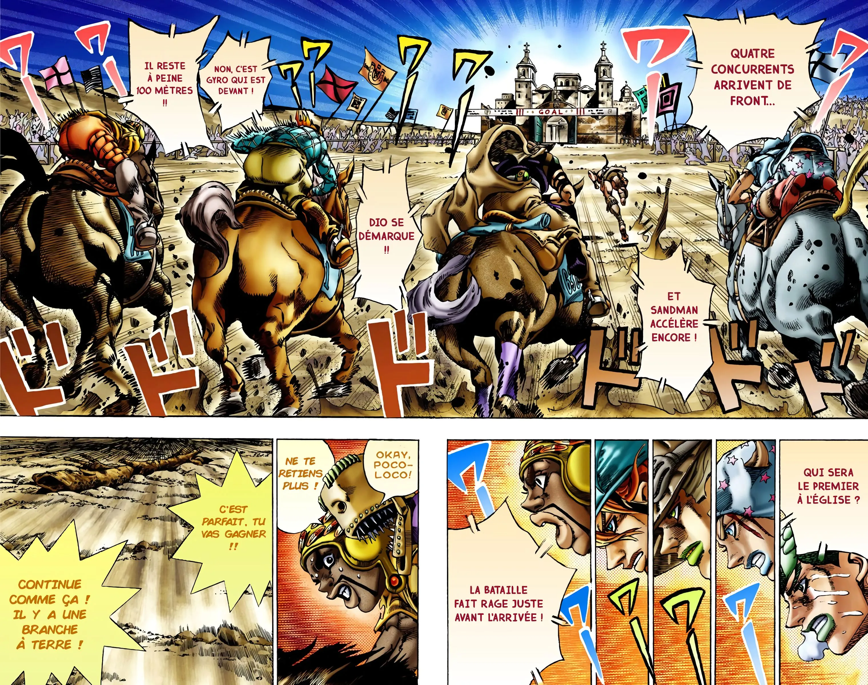 Read JoJo’s Bizarre Adventure Steel Ball Run FR Manga Online