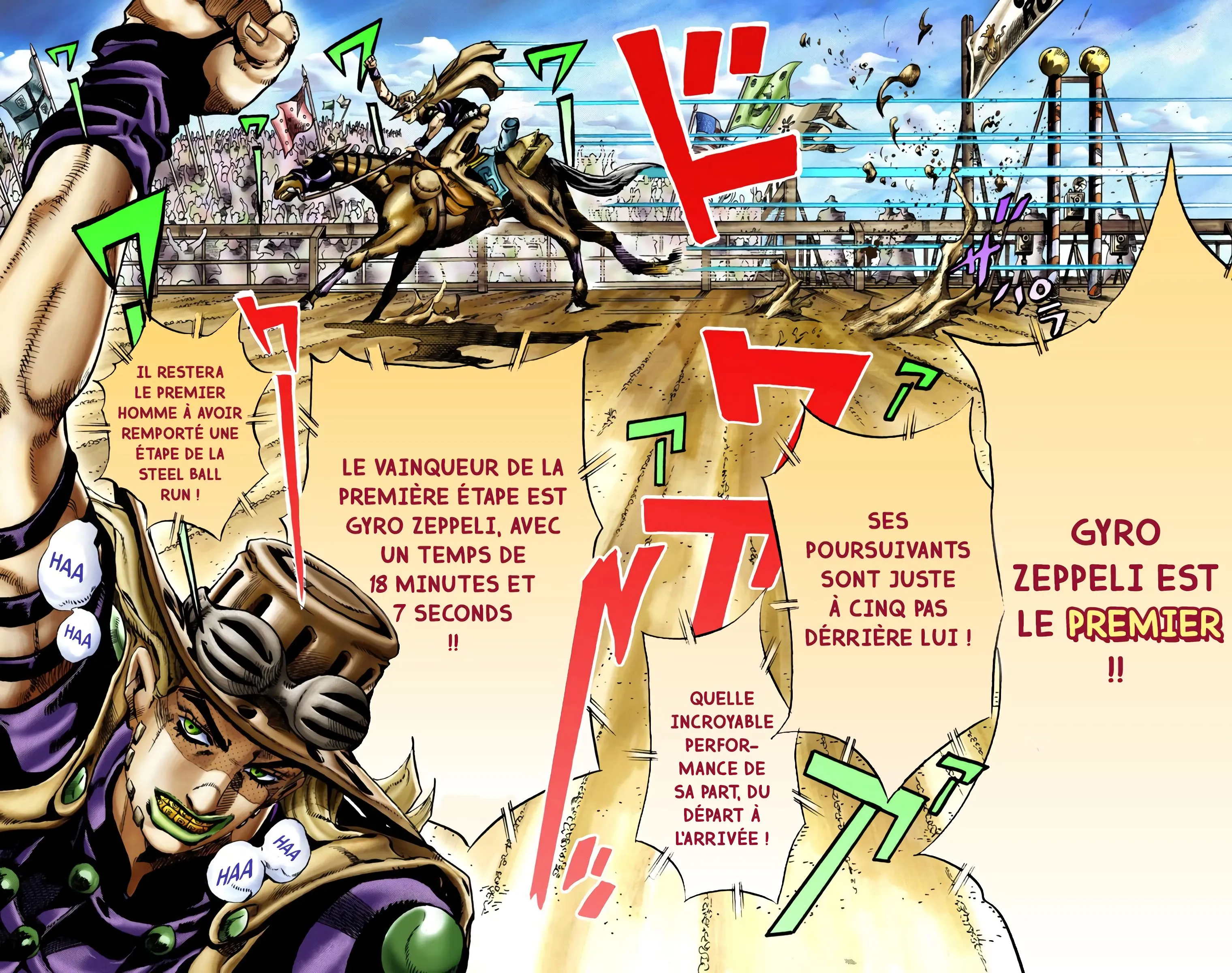 Read JoJo’s Bizarre Adventure Steel Ball Run FR Manga Online