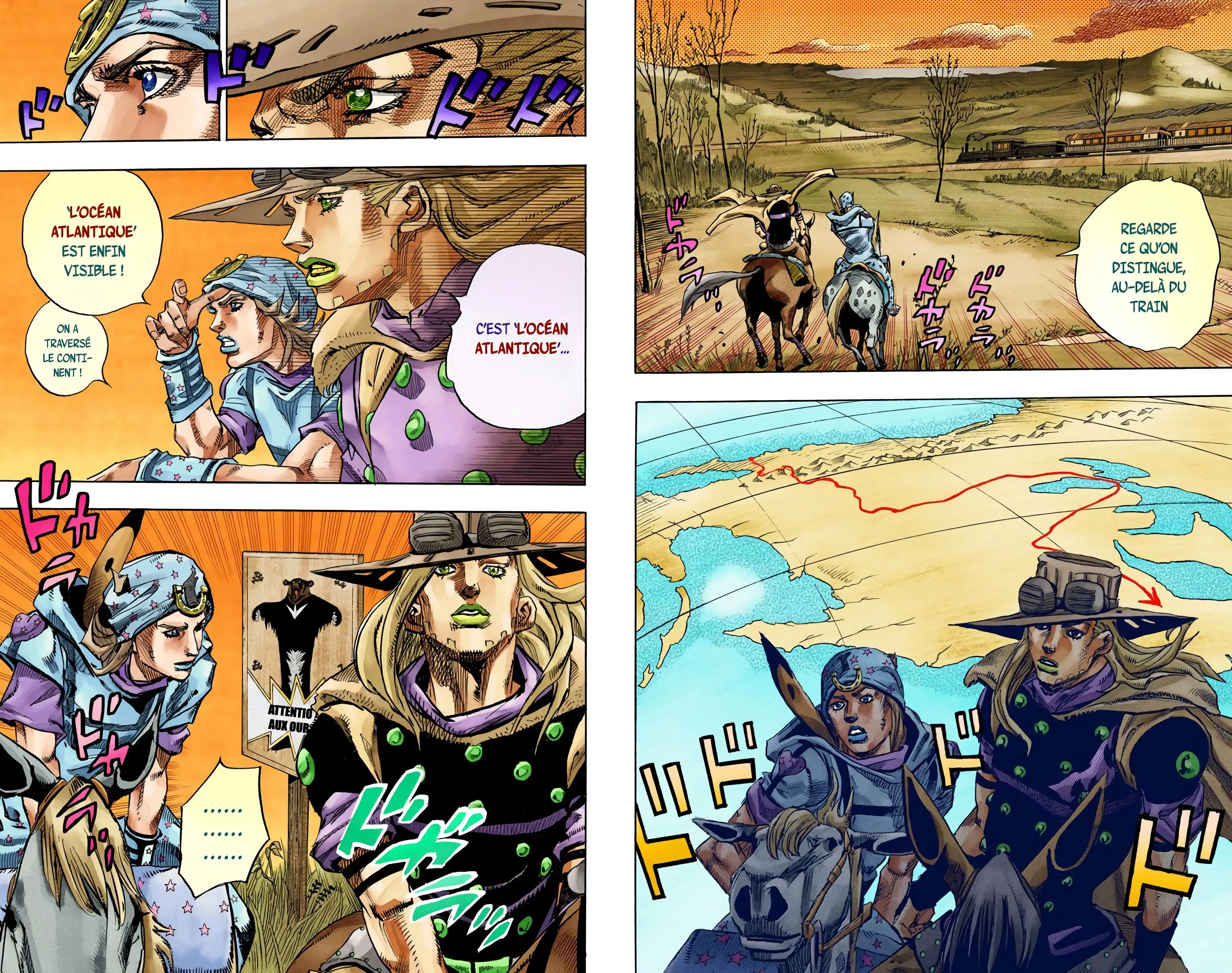 Read JoJo’s Bizarre Adventure Steel Ball Run FR Manga Online