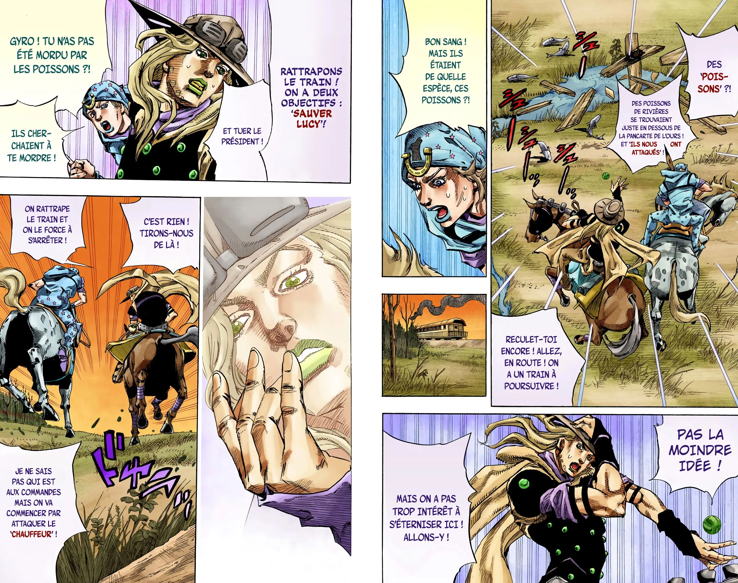 Read JoJo’s Bizarre Adventure Steel Ball Run FR Manga Online