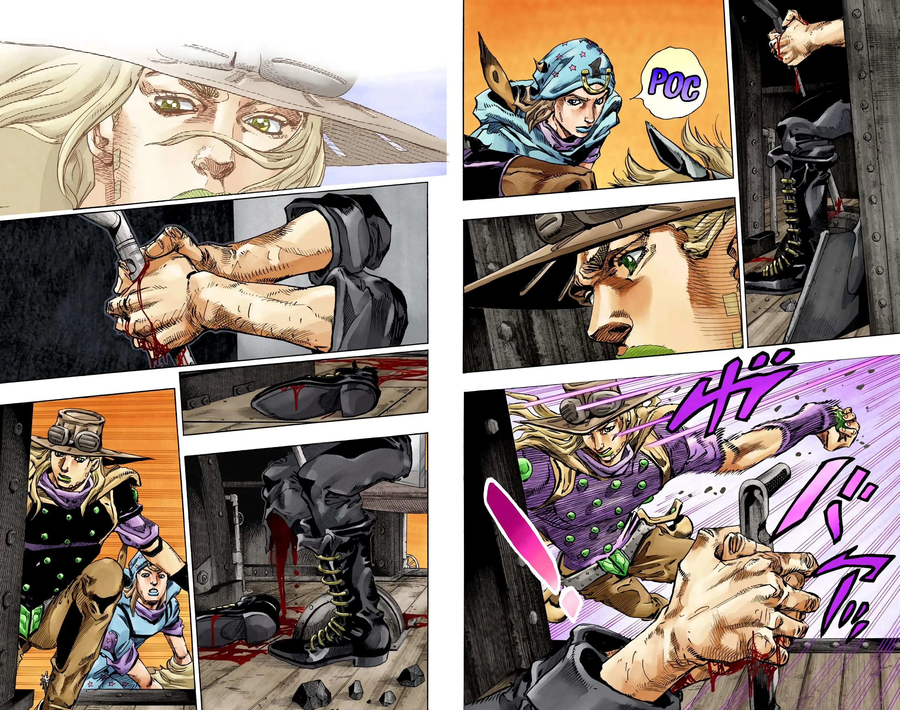 Read JoJo’s Bizarre Adventure Steel Ball Run FR Manga Online