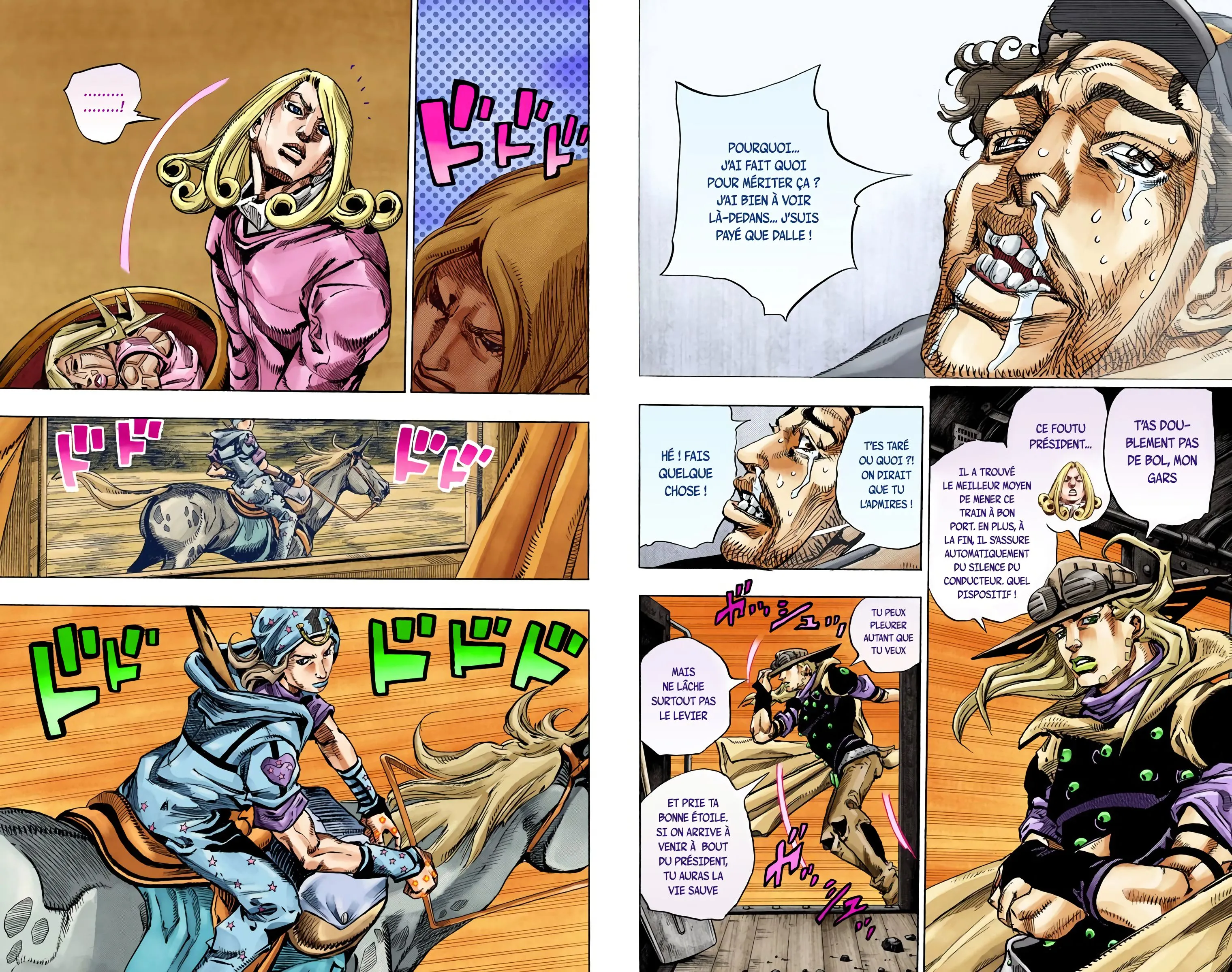 Read JoJo’s Bizarre Adventure Steel Ball Run FR Manga Online