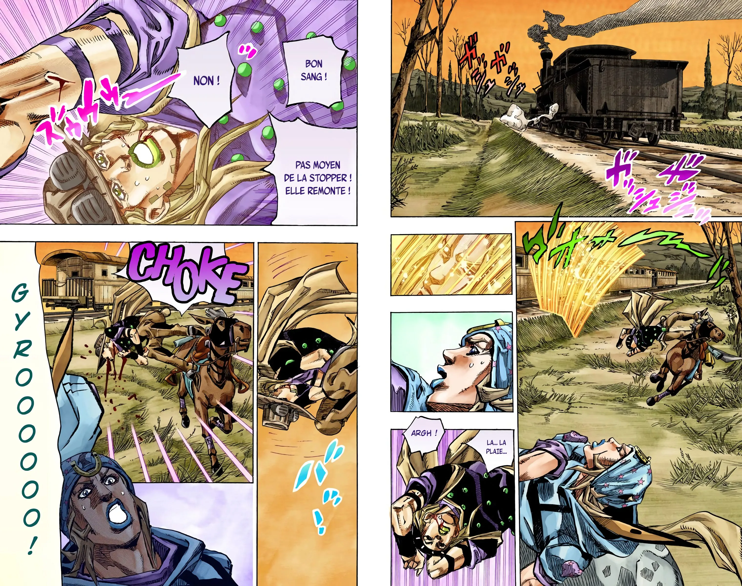 Read JoJo’s Bizarre Adventure Steel Ball Run FR Manga Online