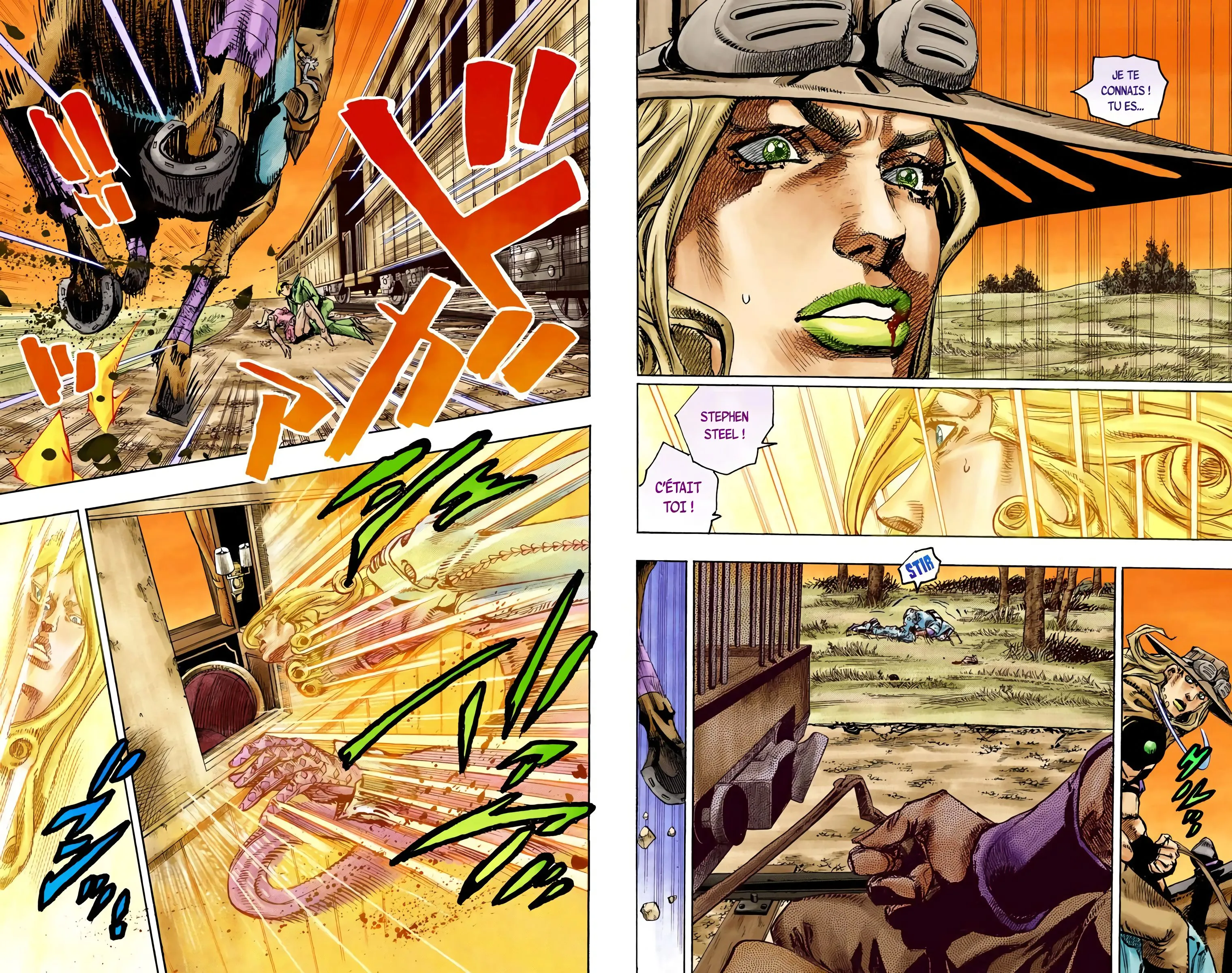 Read JoJo’s Bizarre Adventure Steel Ball Run FR Manga Online