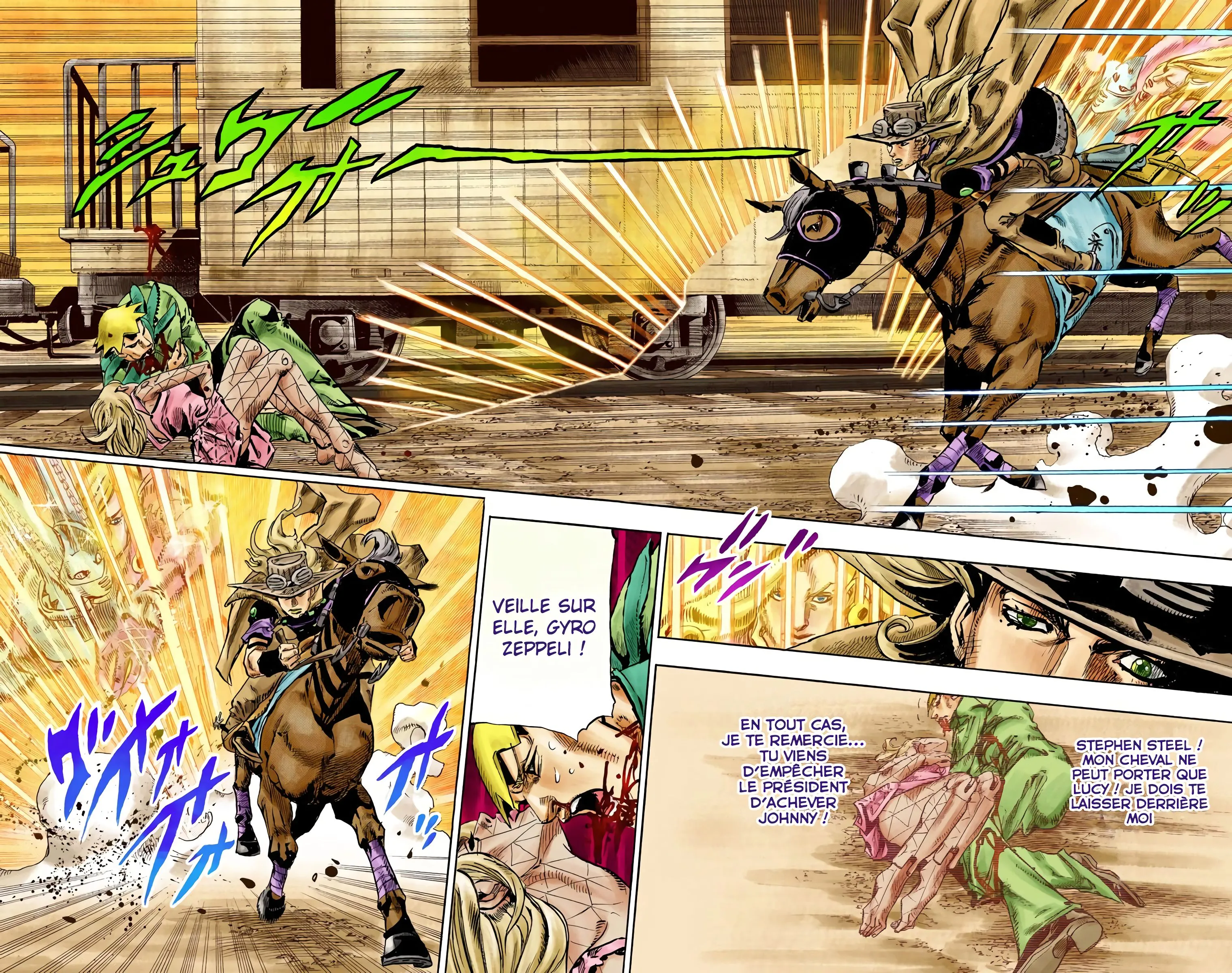 Read JoJo’s Bizarre Adventure Steel Ball Run FR Manga Online