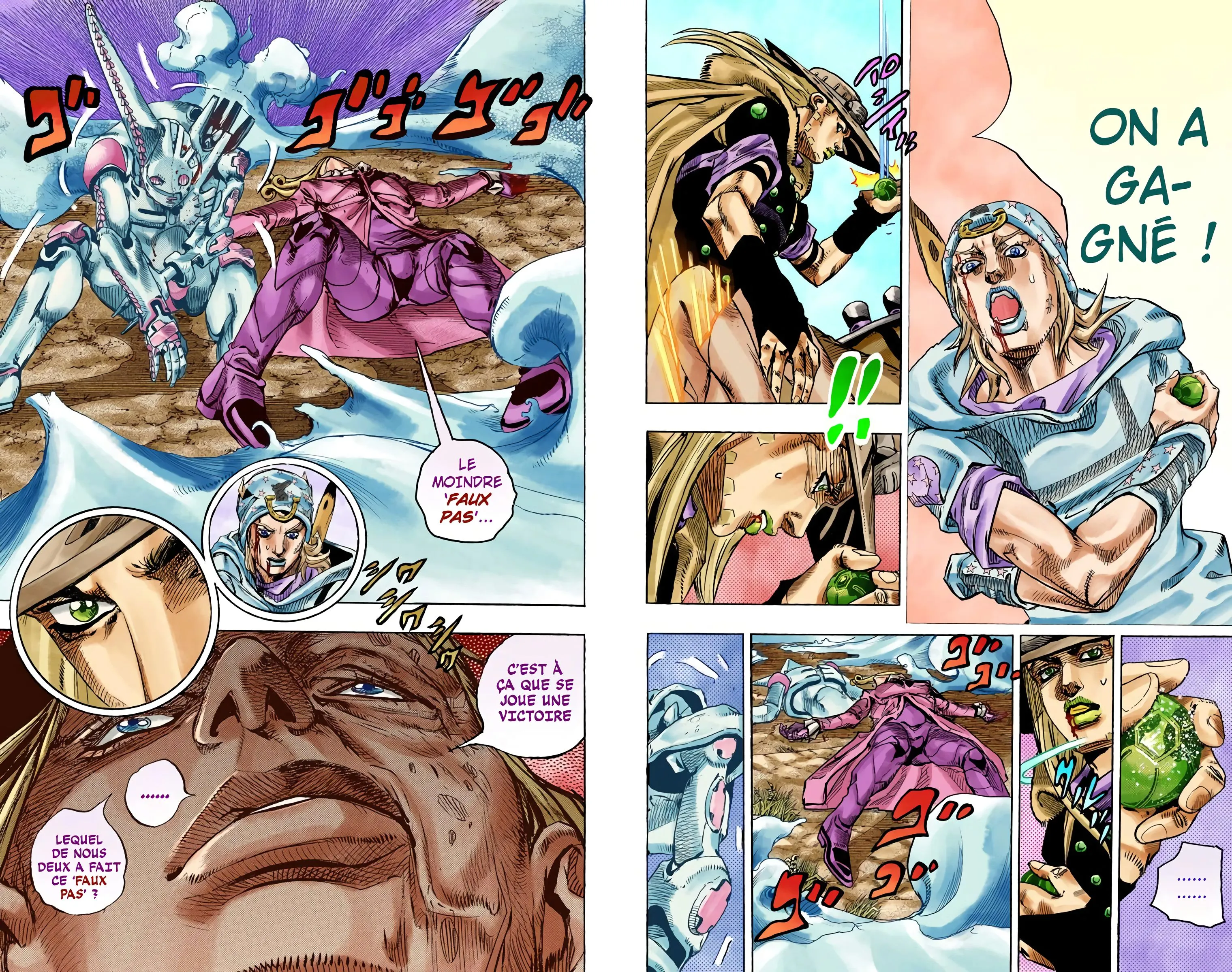 Read JoJo’s Bizarre Adventure Steel Ball Run FR Manga Online