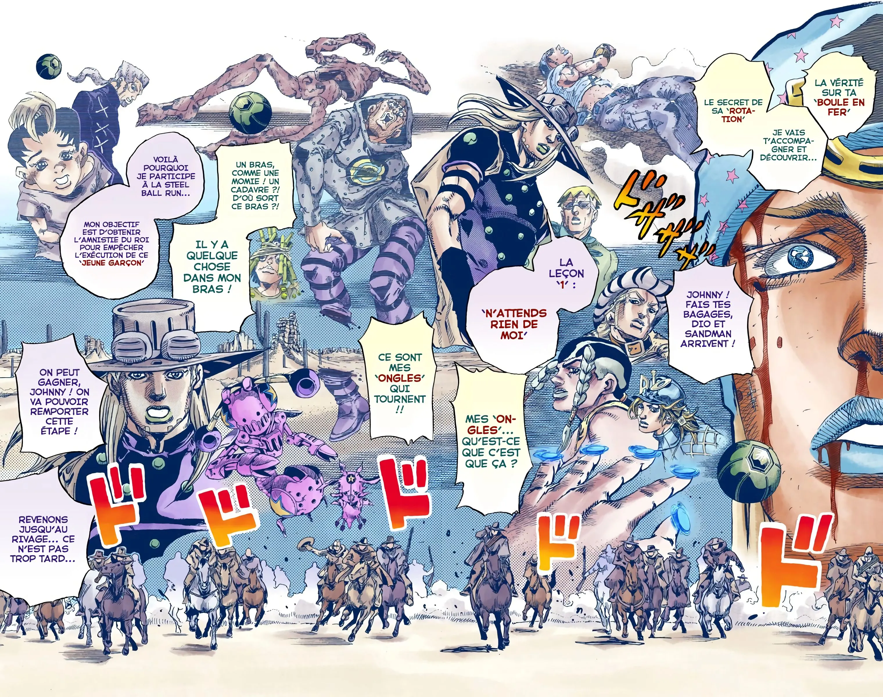 Read JoJo’s Bizarre Adventure Steel Ball Run FR Manga Online
