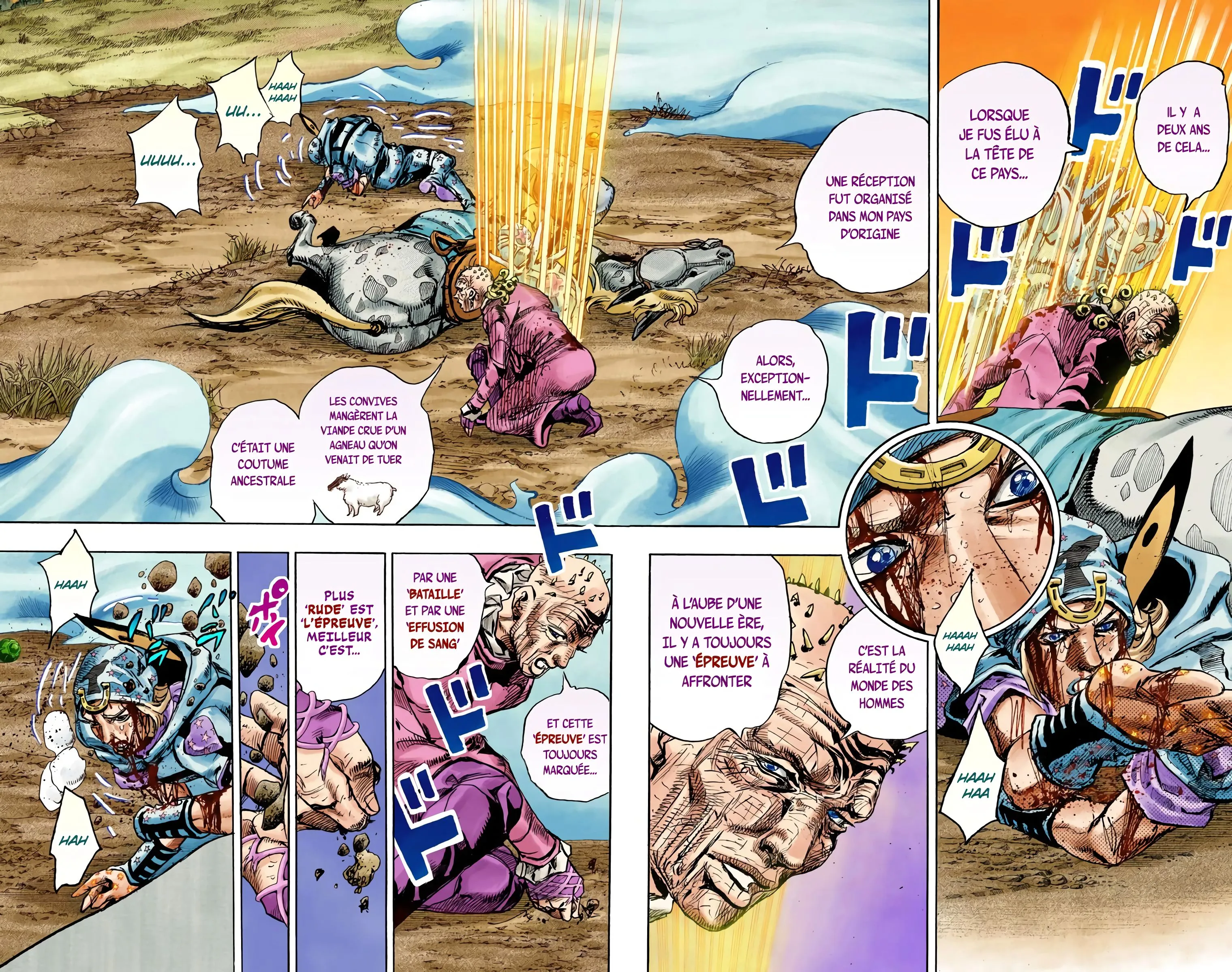 Read JoJo’s Bizarre Adventure Steel Ball Run FR Manga Online