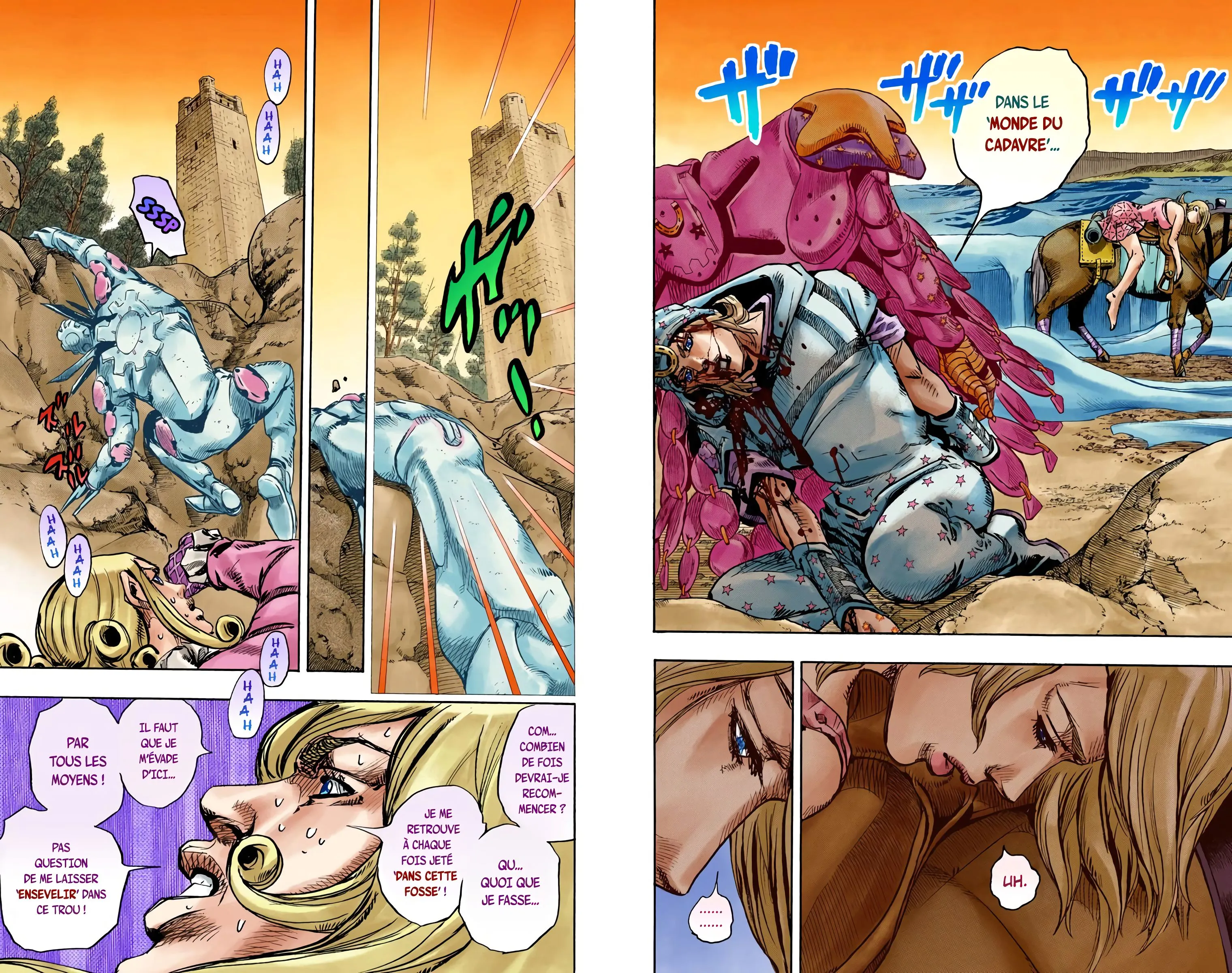 Read JoJo’s Bizarre Adventure Steel Ball Run FR Manga Online