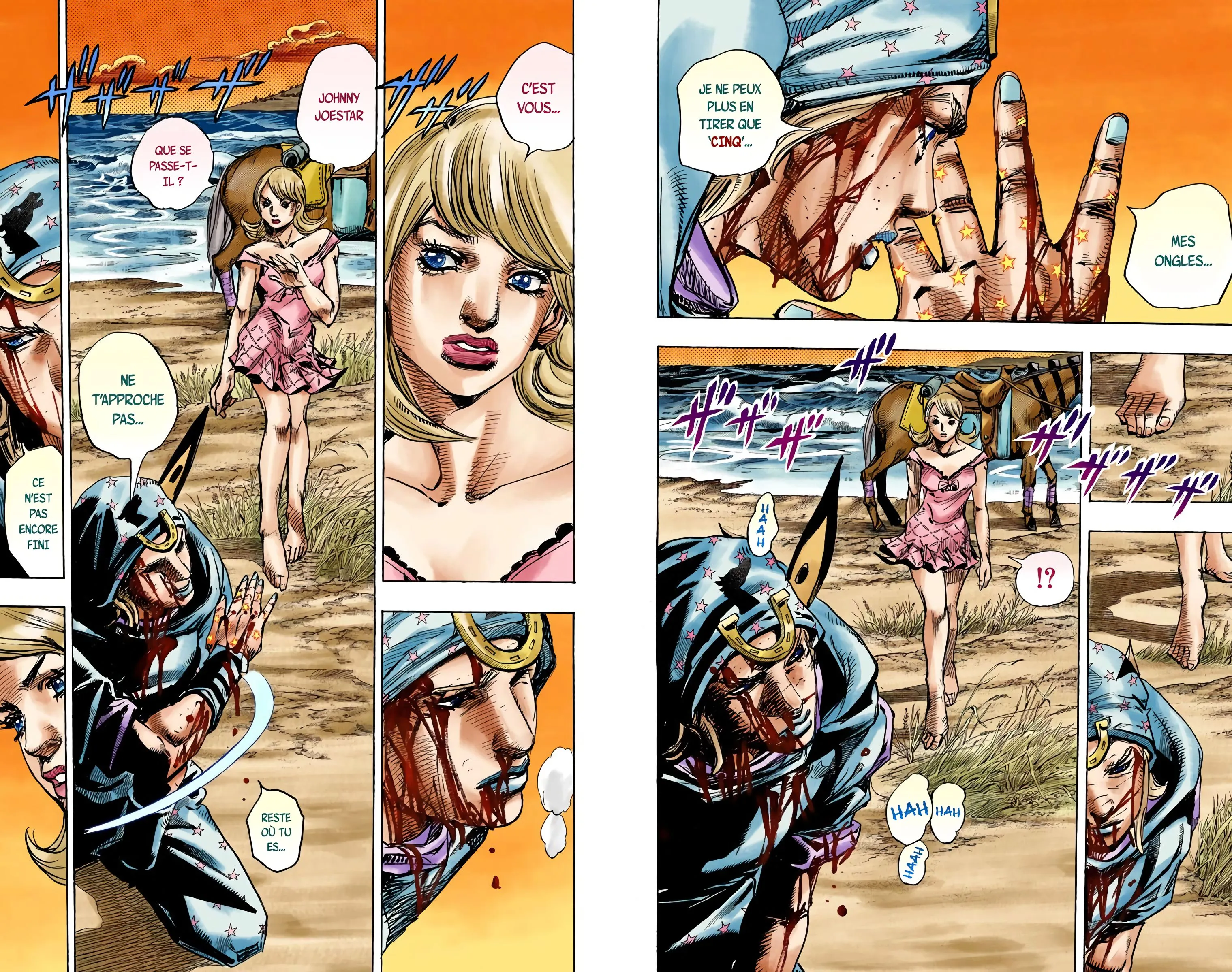 Read JoJo’s Bizarre Adventure Steel Ball Run FR Manga Online