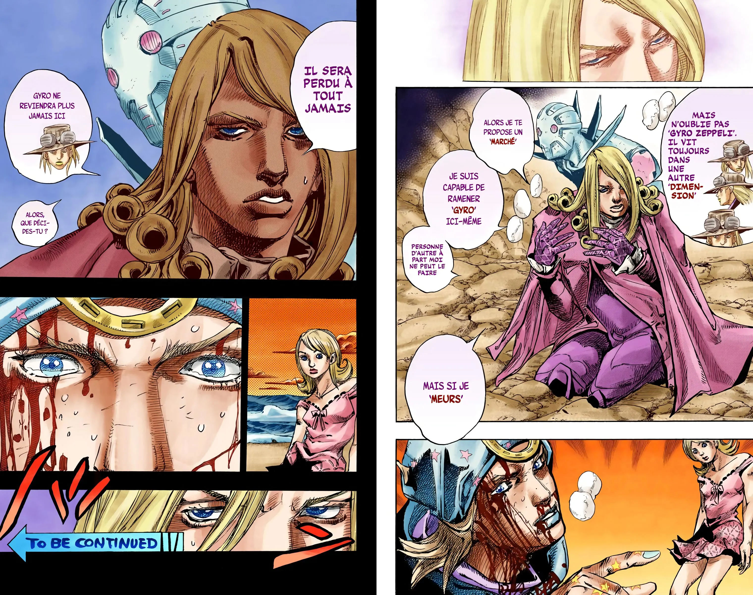 Read JoJo’s Bizarre Adventure Steel Ball Run FR Manga Online