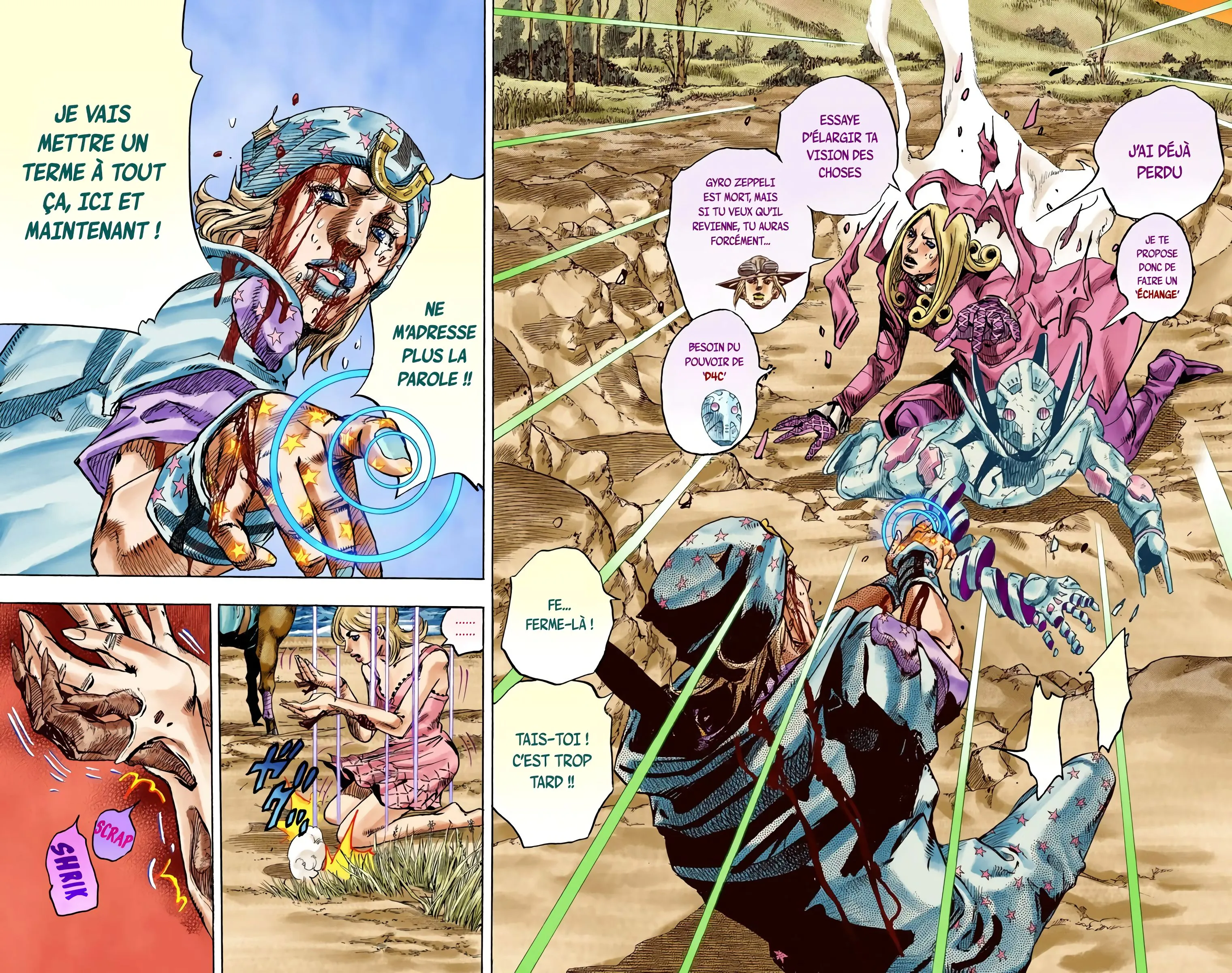Read JoJo’s Bizarre Adventure Steel Ball Run FR Manga Online