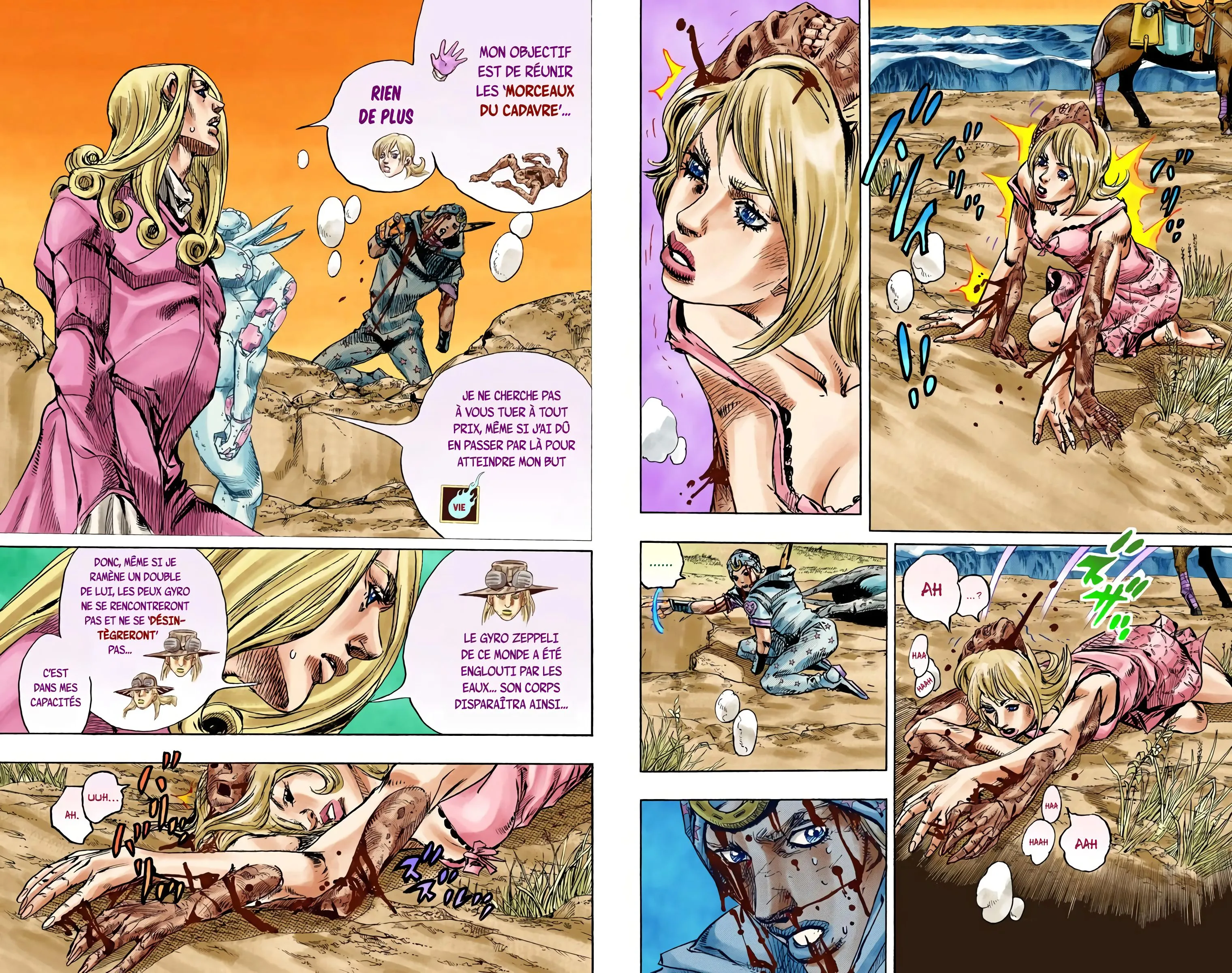 Read JoJo’s Bizarre Adventure Steel Ball Run FR Manga Online
