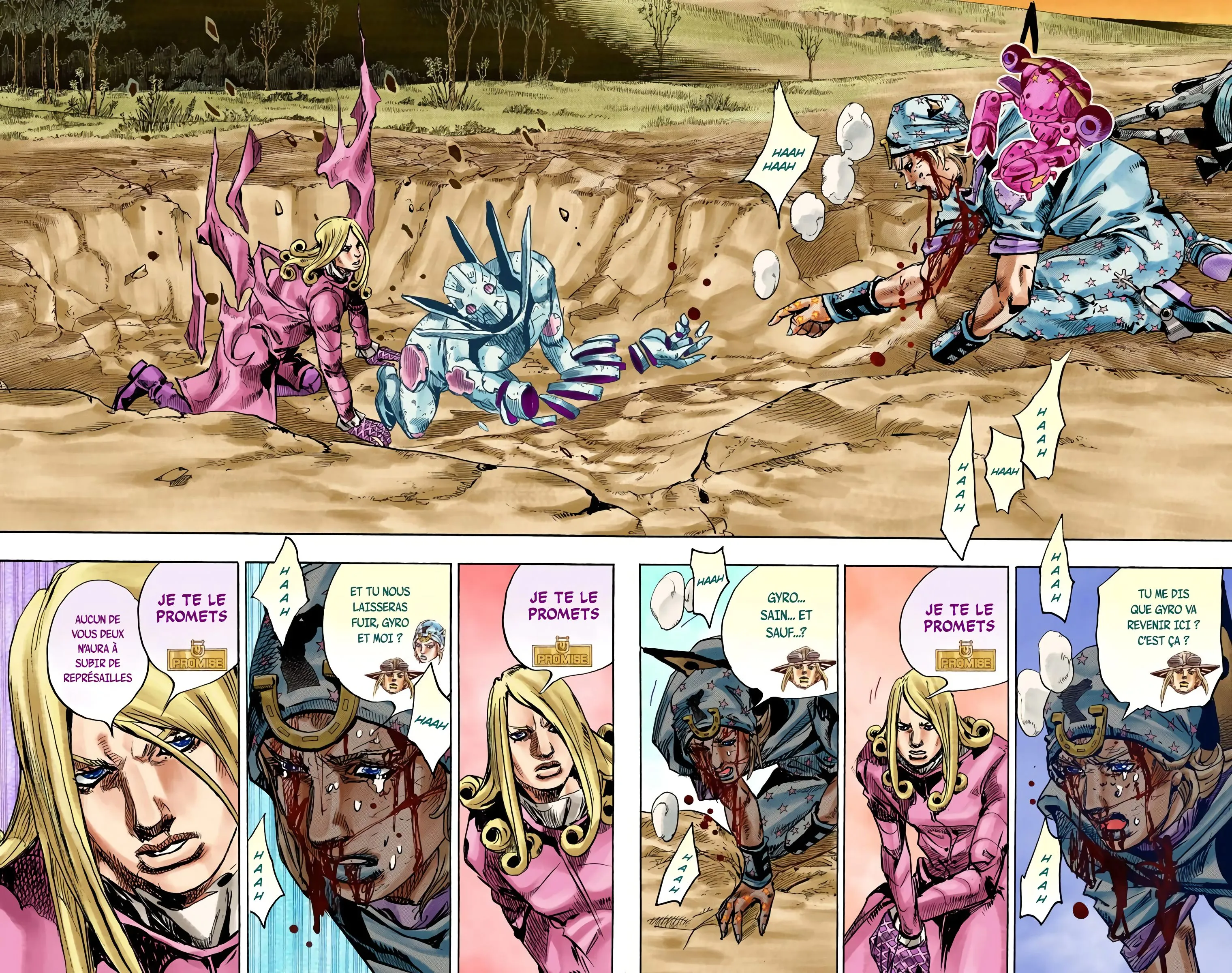 Read JoJo’s Bizarre Adventure Steel Ball Run FR Manga Online